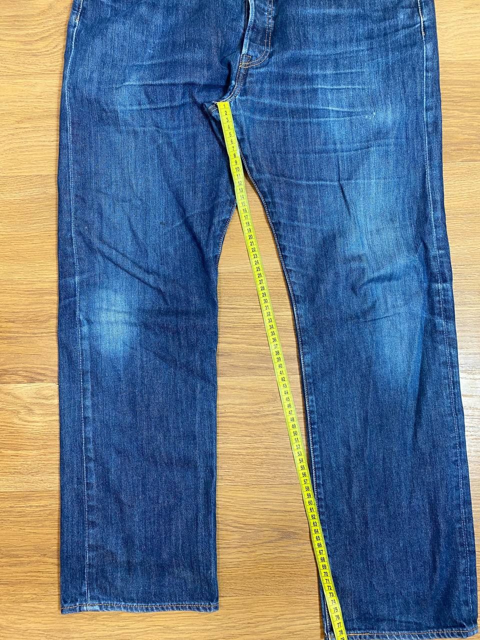 Levi's × Vintage Vintage 90s Levis 501 Orange Tab Jeans Size US 35 - 9 Thumbnail