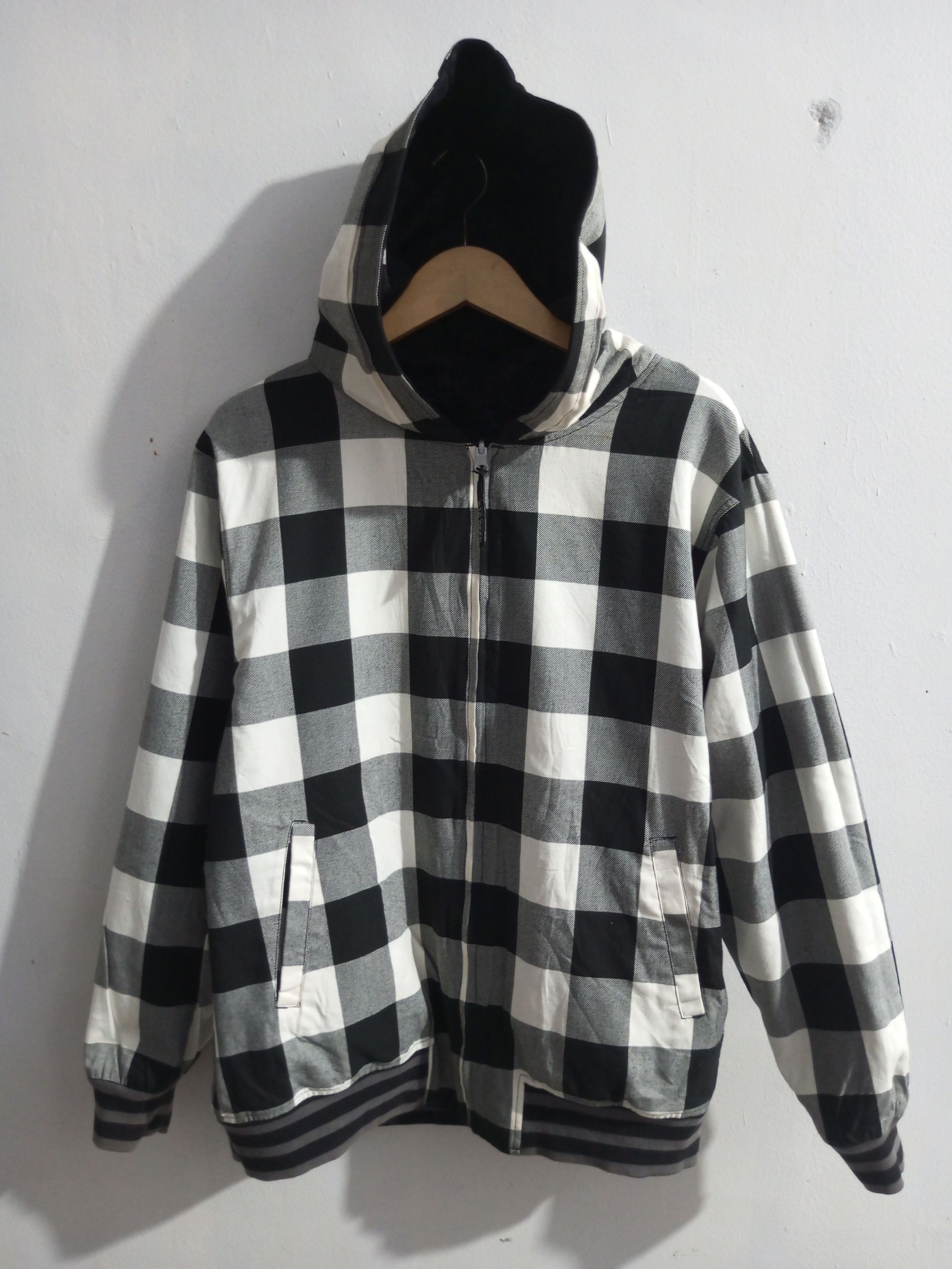 If Six Was Nine × Japanese Brand × Le Grande Bleu (L.G.B.) Vintage dig deep poem full print reversible hoodie Size US L / EU 52-54 / 3 - 11 Thumbnail
