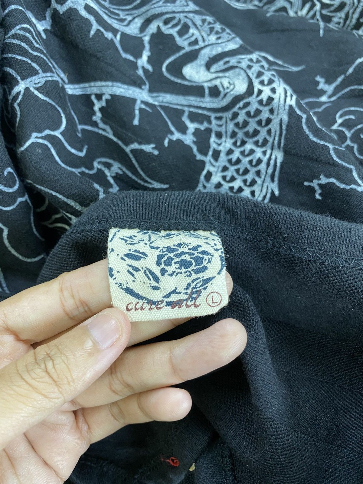 Dragonfly × Japanese Brand × Vintage Vintage Dragonfly Japan Full Printed Embroidery Shirt Size US M / EU 48-50 / 2 - 7 Thumbnail