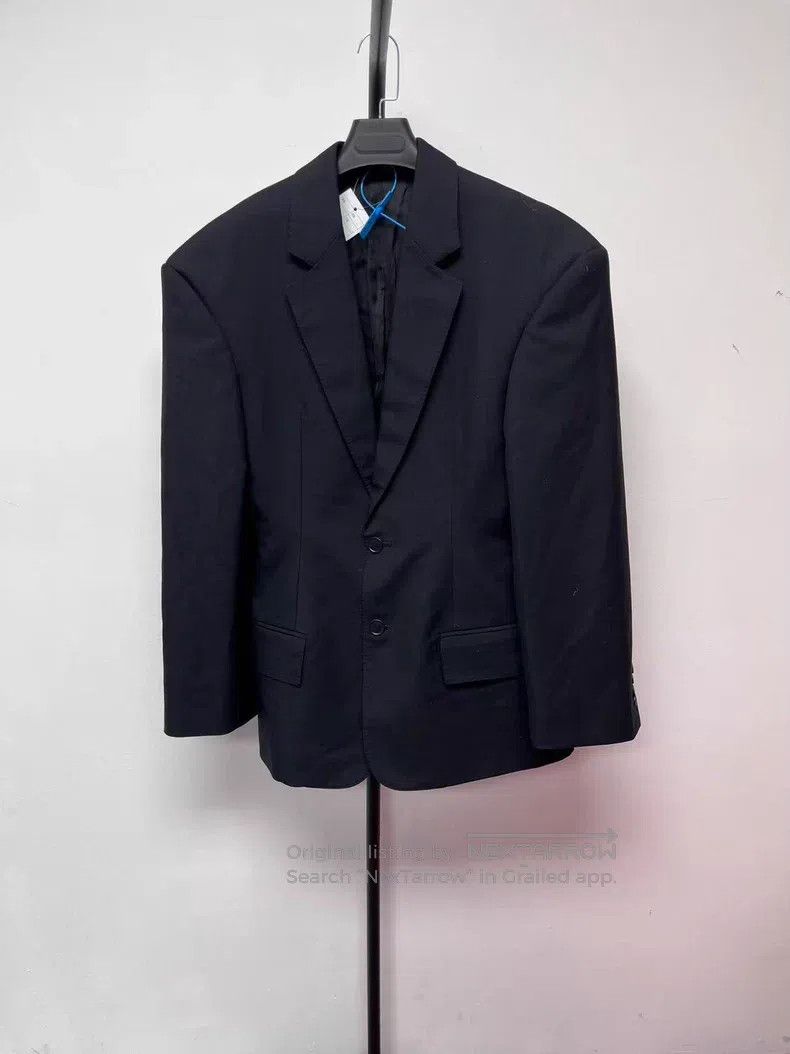 Balenciaga Balenciaga Solid Color Single Breasted Casual Long Sleeve Size US S / EU 44-46 / 1 - 1 Thumbnail