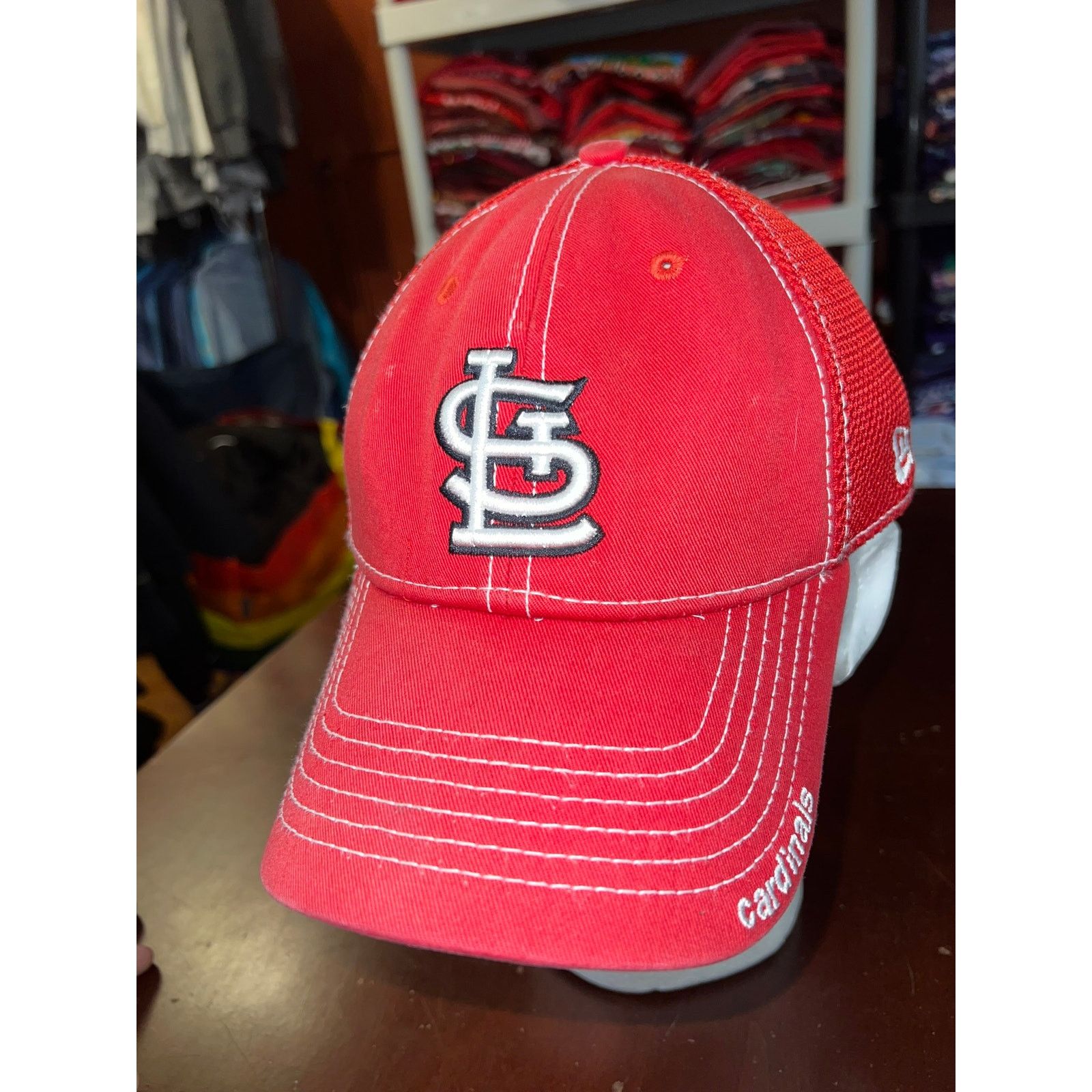 New Era St. Louis Cardinals Hat New Era MLB Baseball Fitted Red M/L Size ONE SIZE - 2 Thumbnail