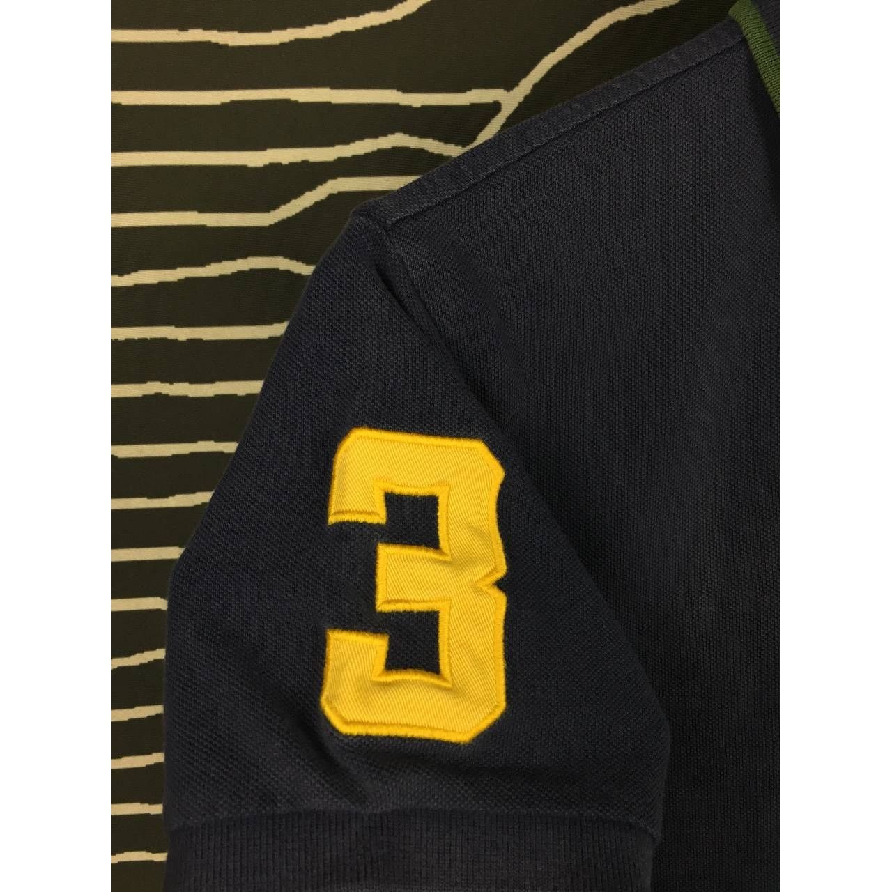 Polo Ralph Lauren Vtg Polo Ralph Lauren Big Logo Custom Fit Polo Tee Size US M / EU 48-50 / 2 - 7 Thumbnail