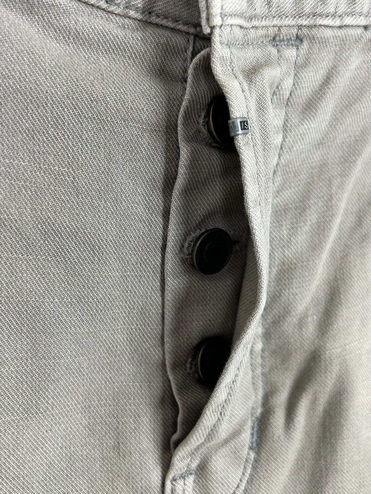 Allsaints Allsaints Cigarette Denim Grey Jeans In Size 32 Size US 32 / EU 48 - 4 Thumbnail