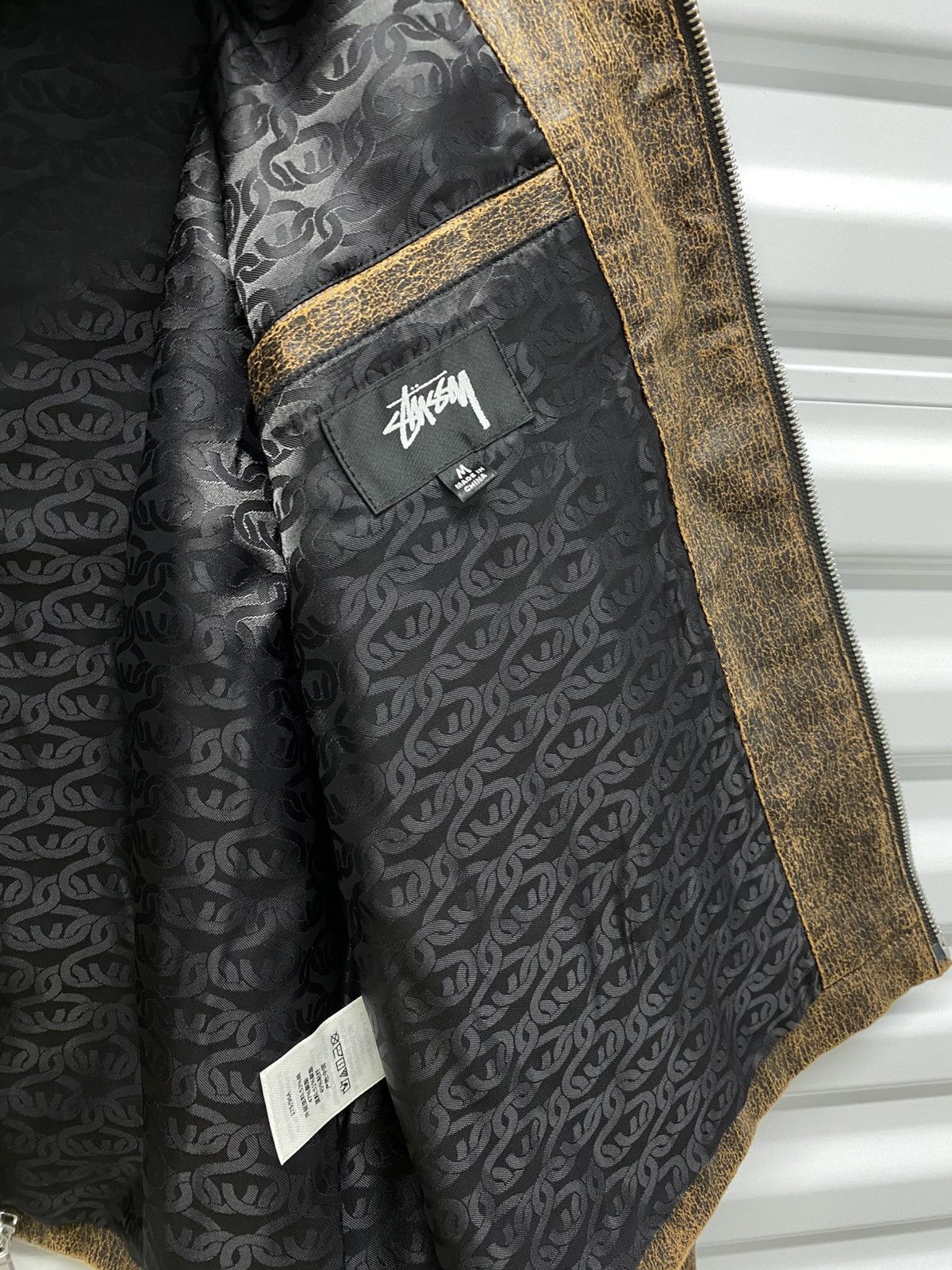 Stussy Stussy Club Jacket ‘Dark Brown’ - Medium Size US M / EU 48-50 / 2 - 4 Thumbnail