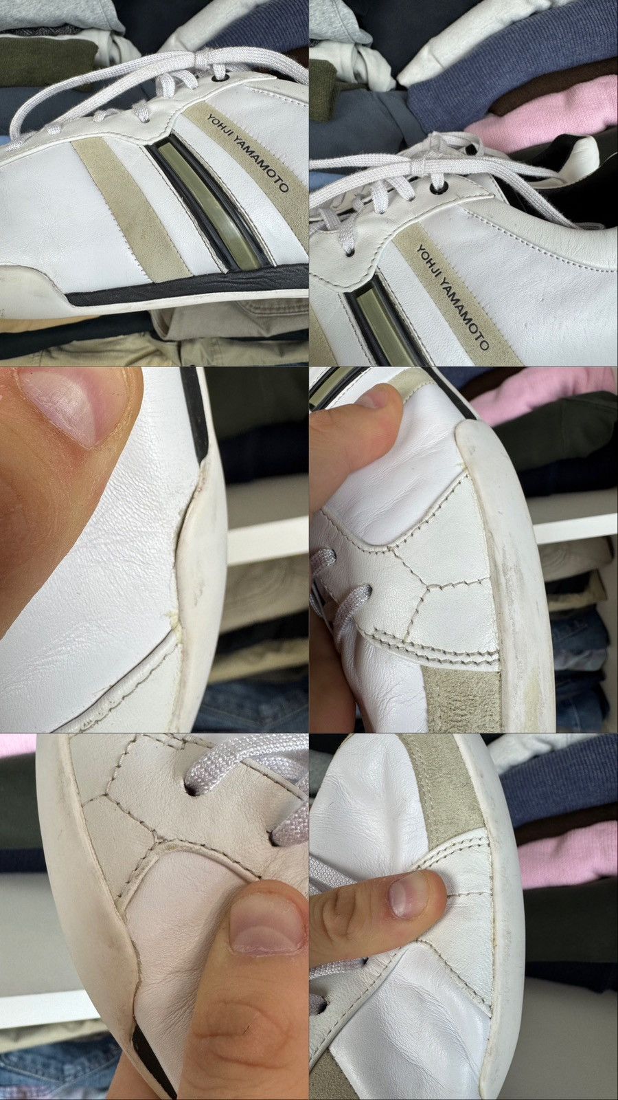 Y-3 Adidas x Y-3 Yohji Yamamoto Sala Sneakers Size UK 10 D Size US 10.5 / EU 43-44 - 19 Thumbnail