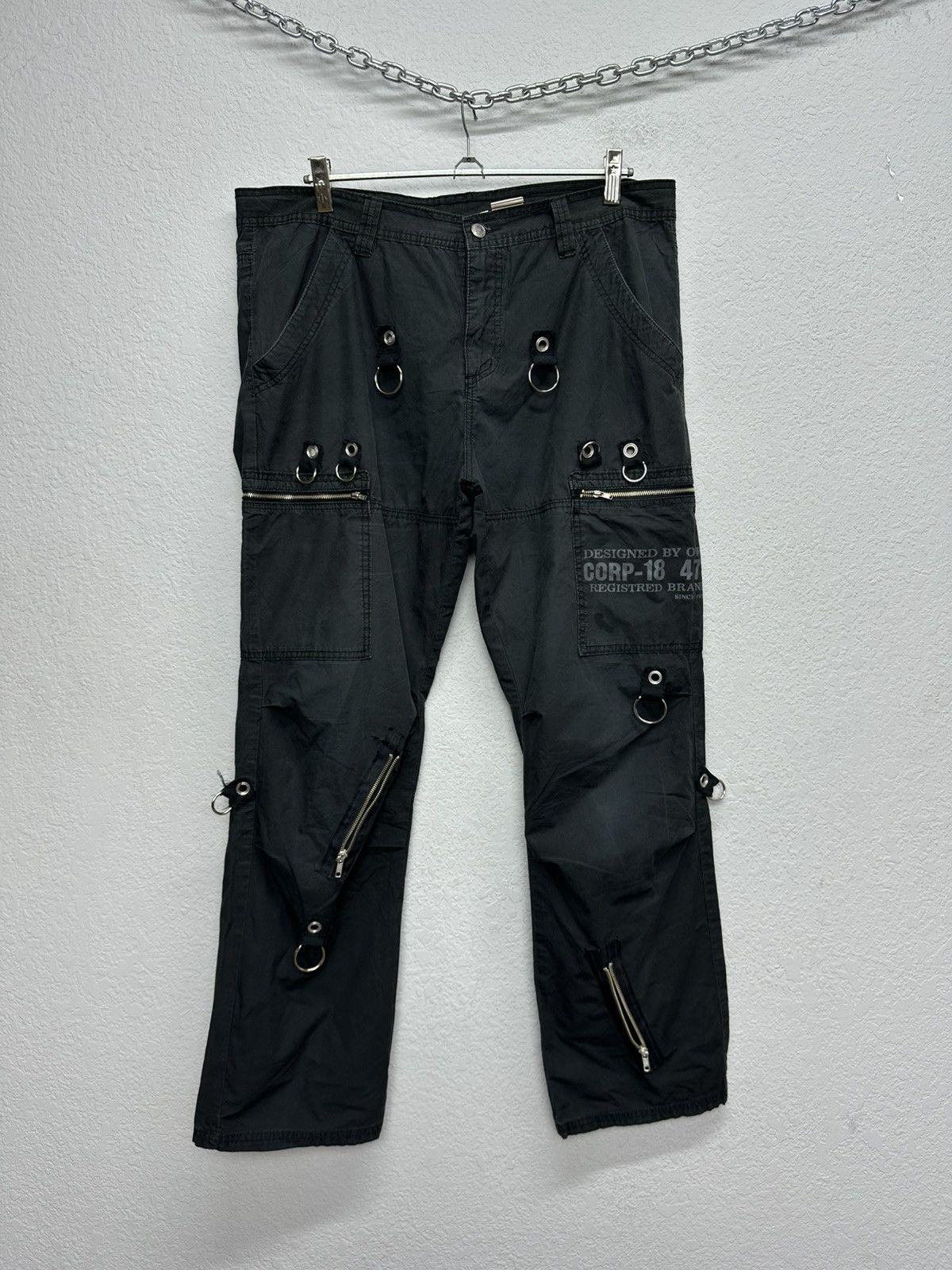 Tripp NYC Vintage Junya Watanabe Vibe Pants Tripp Nyc Style Zip Cargo Size US 35 - 7 Thumbnail
