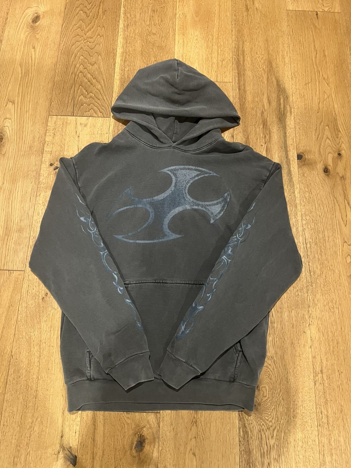 image of Basketcase Gallery Beyblade Hoodie in Black, Men's (Size XL)