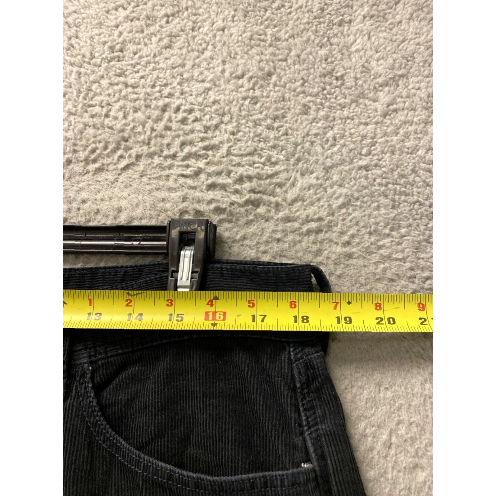 Banana Republic Banana Republic Pima Cotton Black Corduroy Pants 36x30 Straight 5-Pocket Mens Regular Size US 36 / EU 52 - 5 Thumbnail