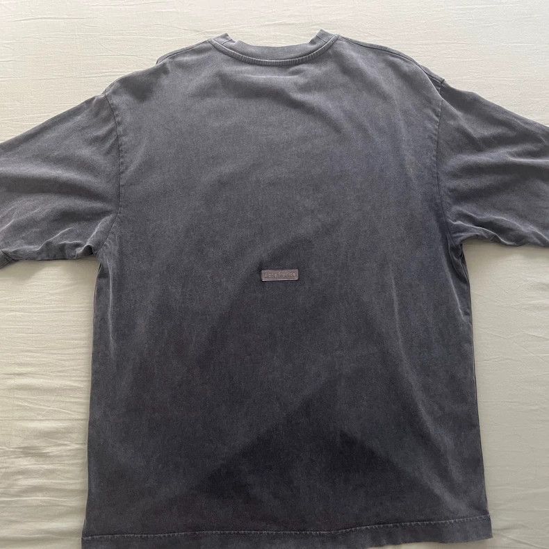 Acne Studios Acne Studios Black distressed suede T-shirt Size US M / EU 48-50 / 2 - 3 Thumbnail