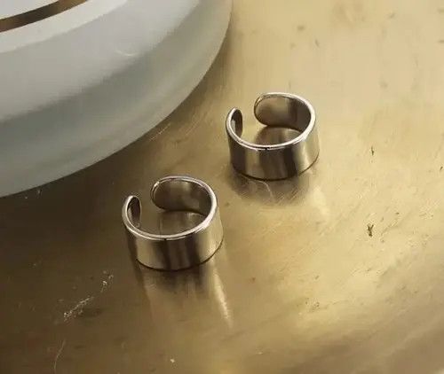VIBE 💯925 silver vintage earrings Size ONE SIZE - 2 Thumbnail