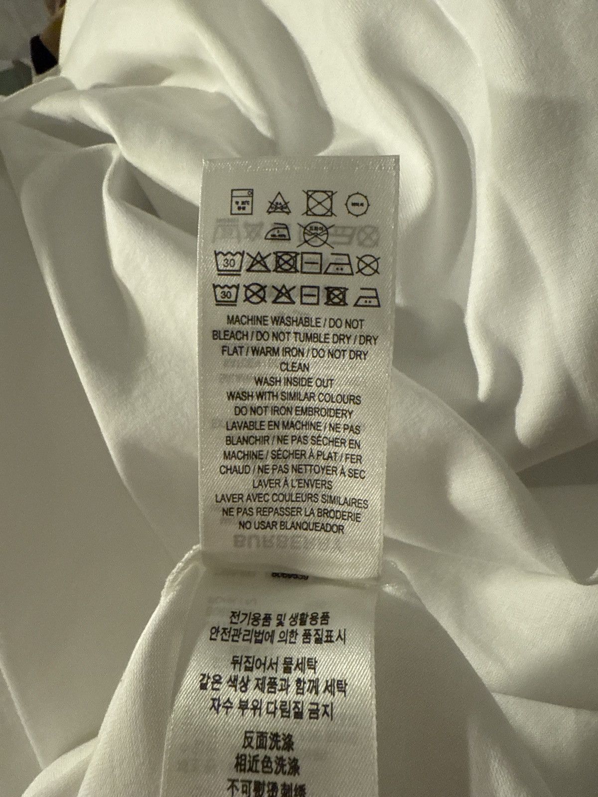 Burberry Burberry Check Trim Cotton T-shirt with Embroidered Logo Size US XL / EU 56 / 4 - 7 Thumbnail