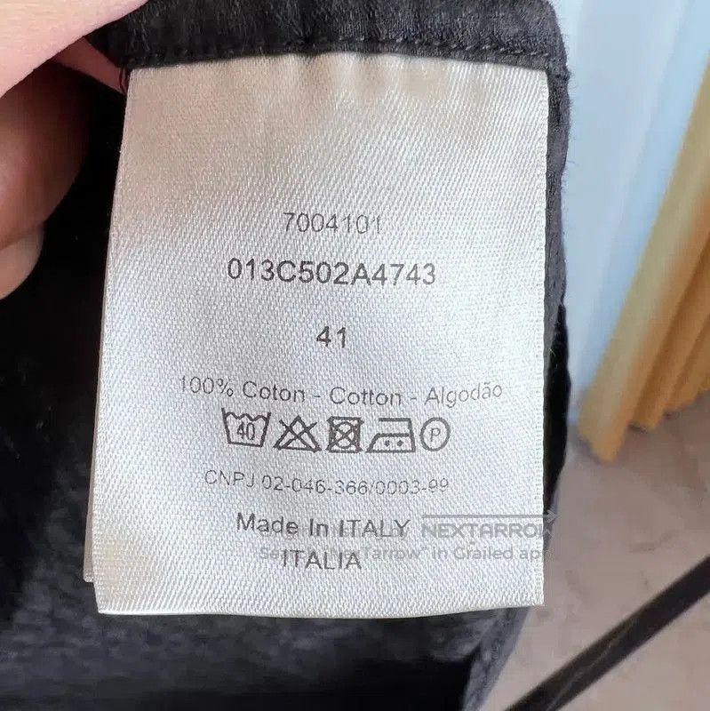 Dior Dior Black Cotton Long Sleeve Shirt . Size US L / EU 52-54 / 3 - 4 Thumbnail