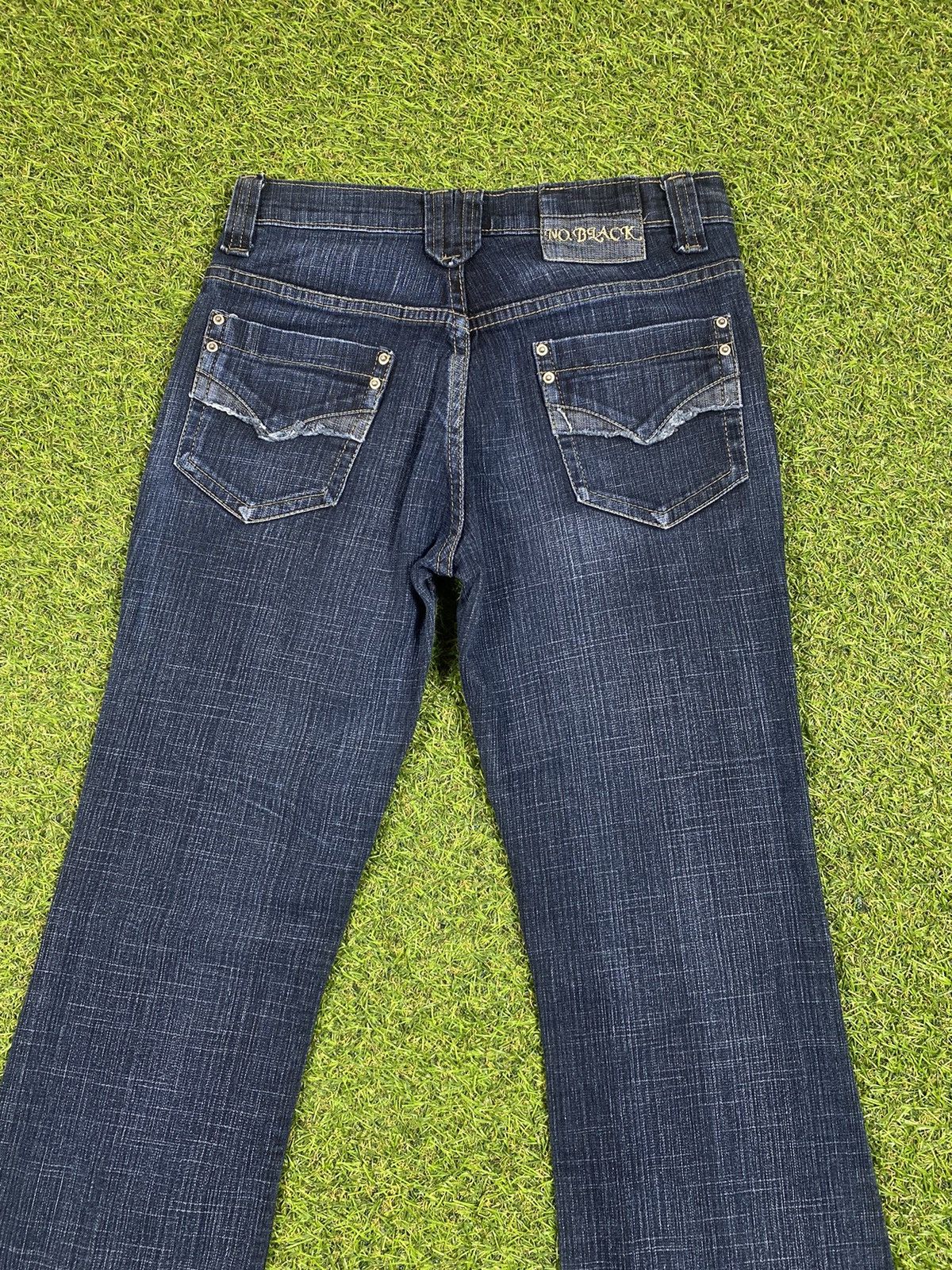Japanese Brand × Vintage Vintage 90s Flare jeans denim streetwear style size 28 Size 28" / US 6 / IT 42 - 5 Thumbnail