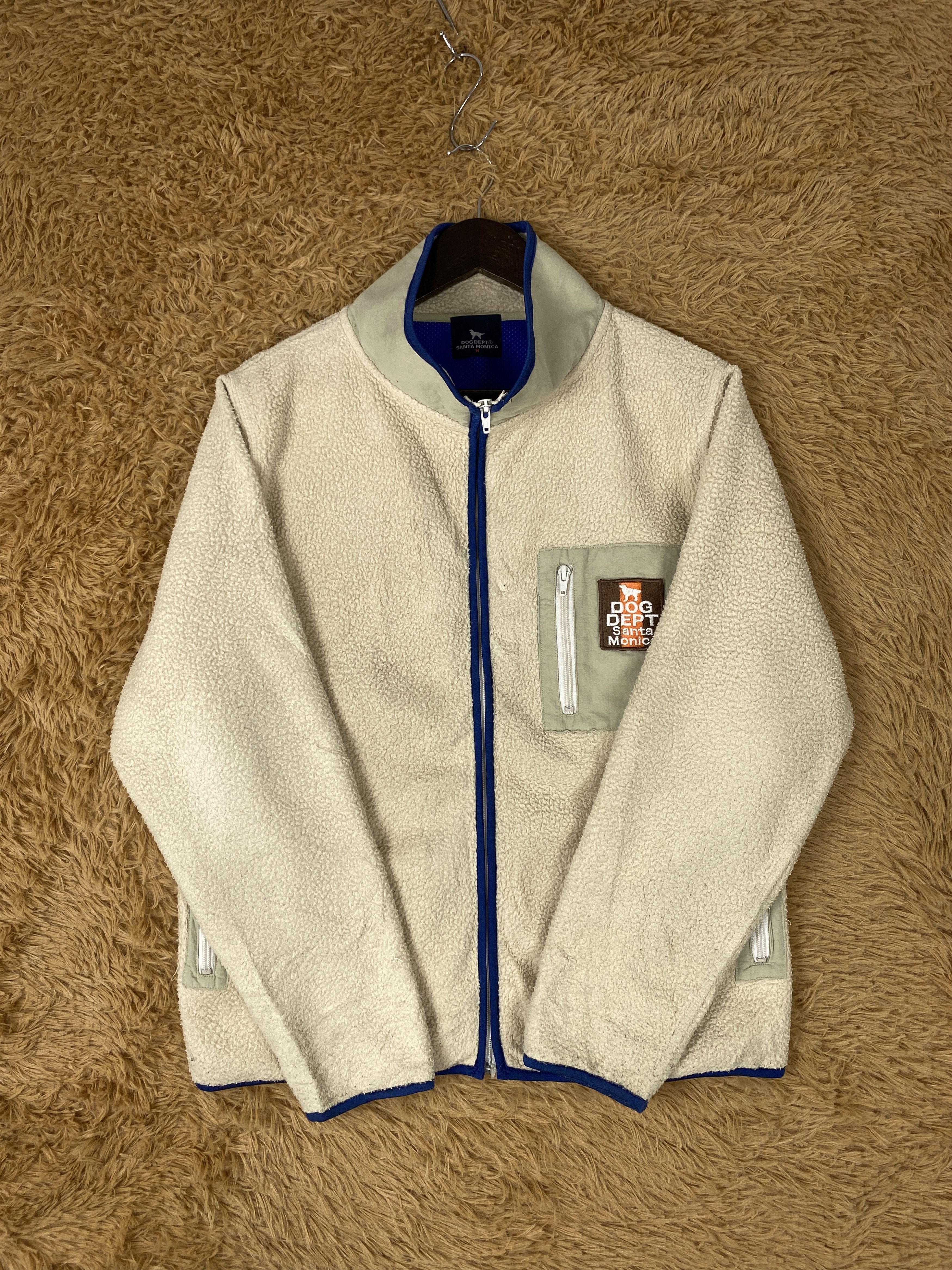 Japanese Brand × Vintage Vintage Dog Dept Santa Monica Fleece Jacket Size US S / EU 44-46 / 1 - 5 Thumbnail