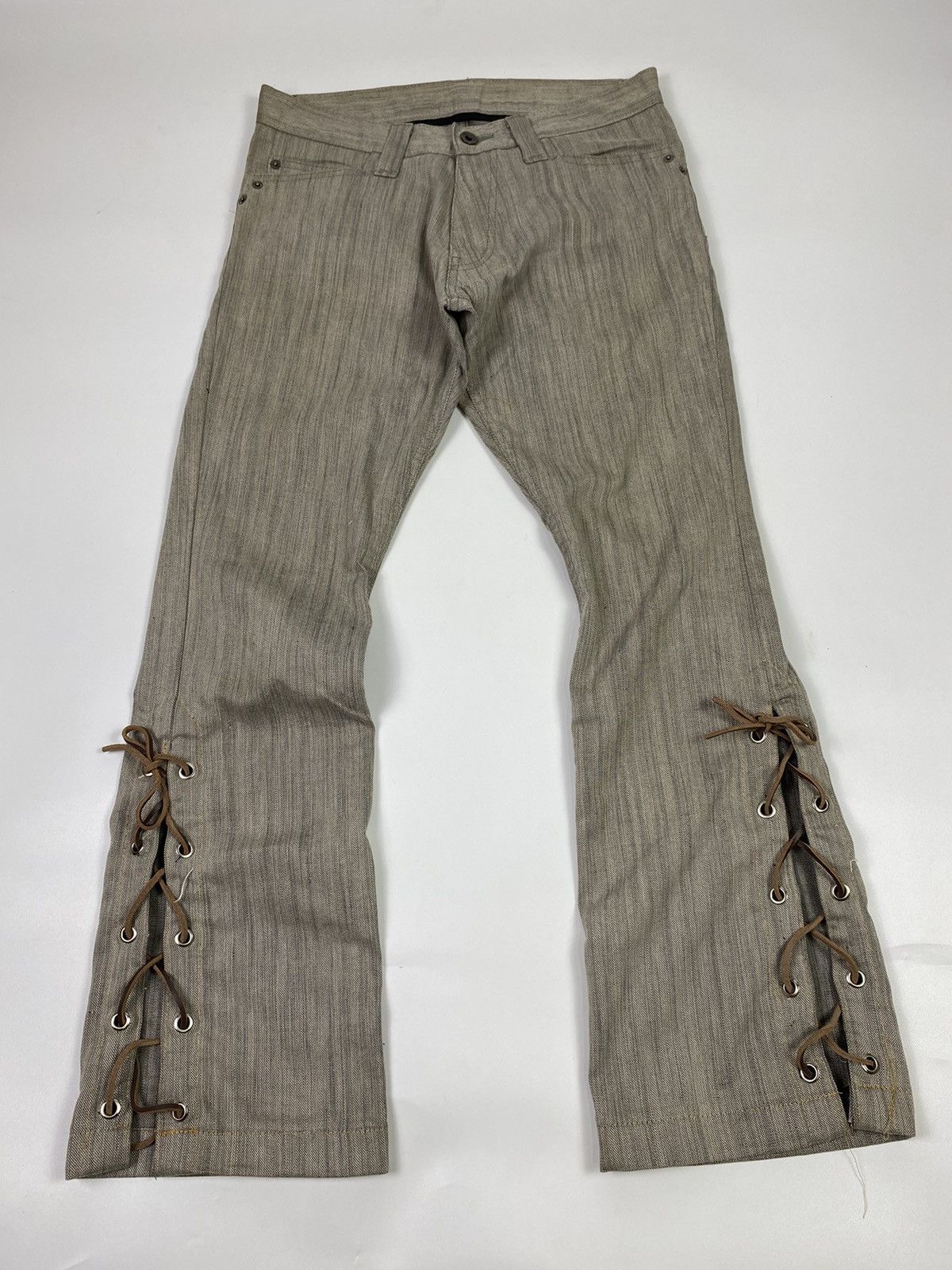 If Six Was Nine lace up male&co pant ifsixwasnine vkei style Size US 30 / EU 46 - 5 Thumbnail