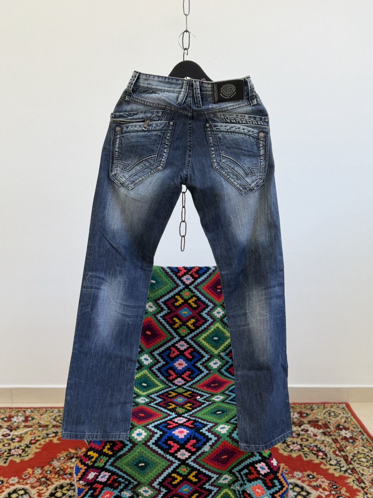 Hedi Slimane Vintage Dior Hedi Slimane Style Washed Denim Jeans Size US 30 / EU 46 - 3 Thumbnail