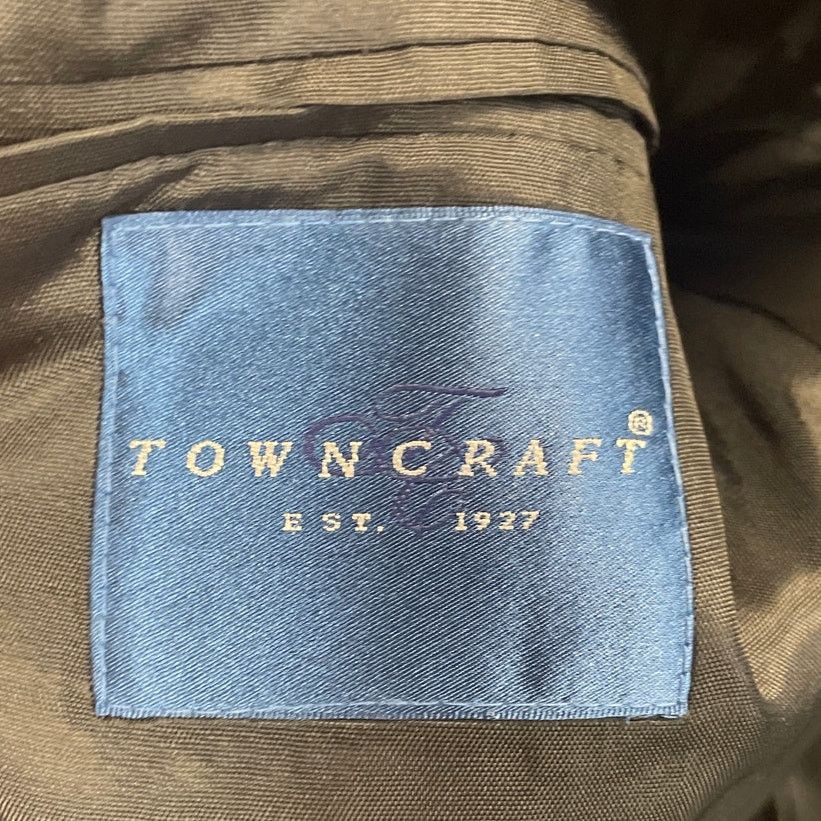 Towncraft Towncraft Mens 44 Regular Wool Blend Suit Jacket w Pants Size 44R - 6 Thumbnail