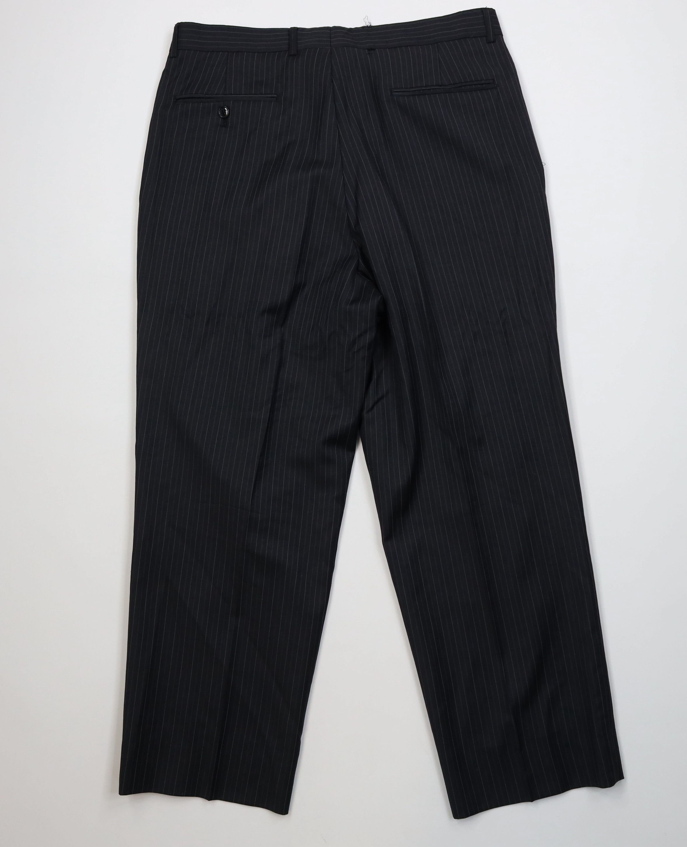 Vintage Vintage 90s Streetwear Wool Knit Wide Leg Chino Pants Size US 34 / EU 50 - 10 Thumbnail