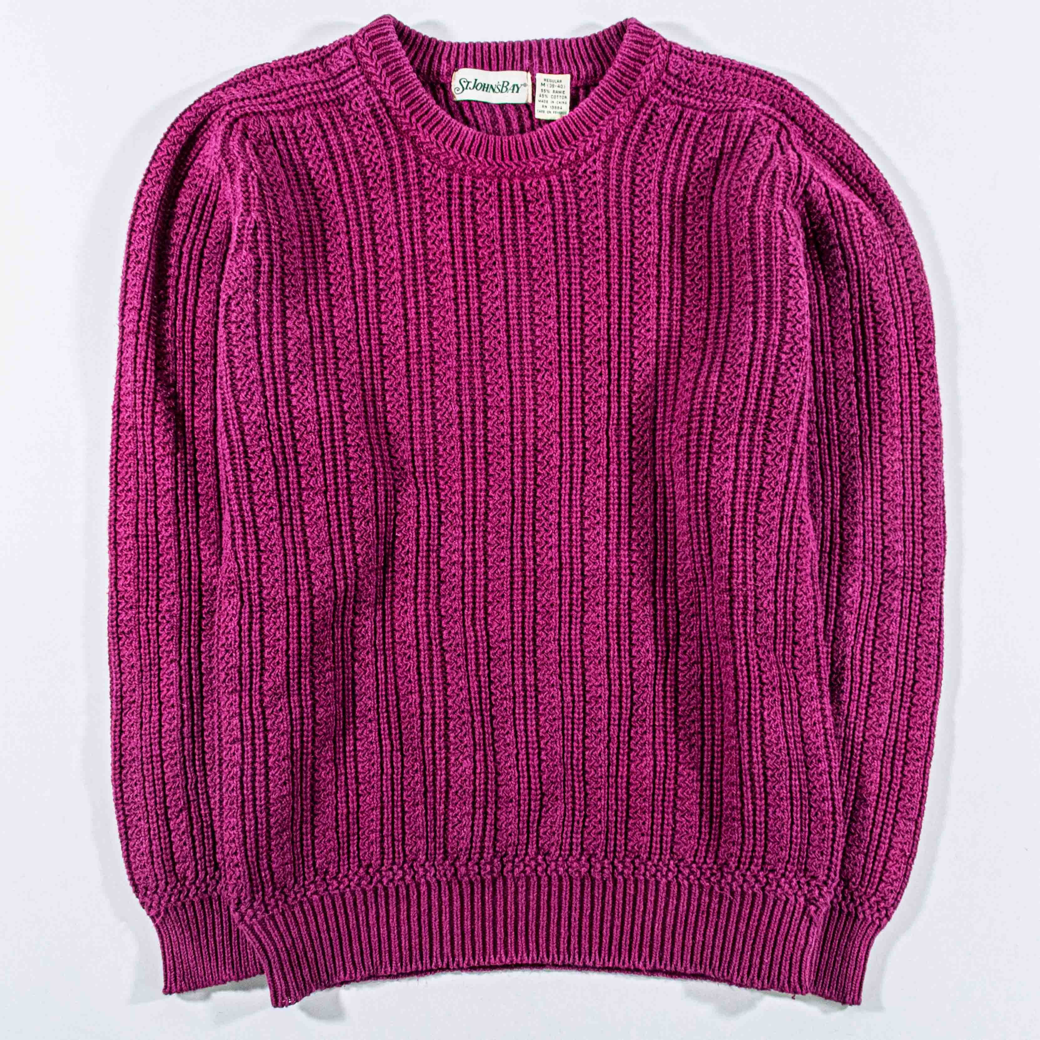 St. Johns Bay VTG St Johns Bay Fisherman Sweater Chunky Cable Knit Size US M / EU 48-50 / 2 - 1 Thumbnail