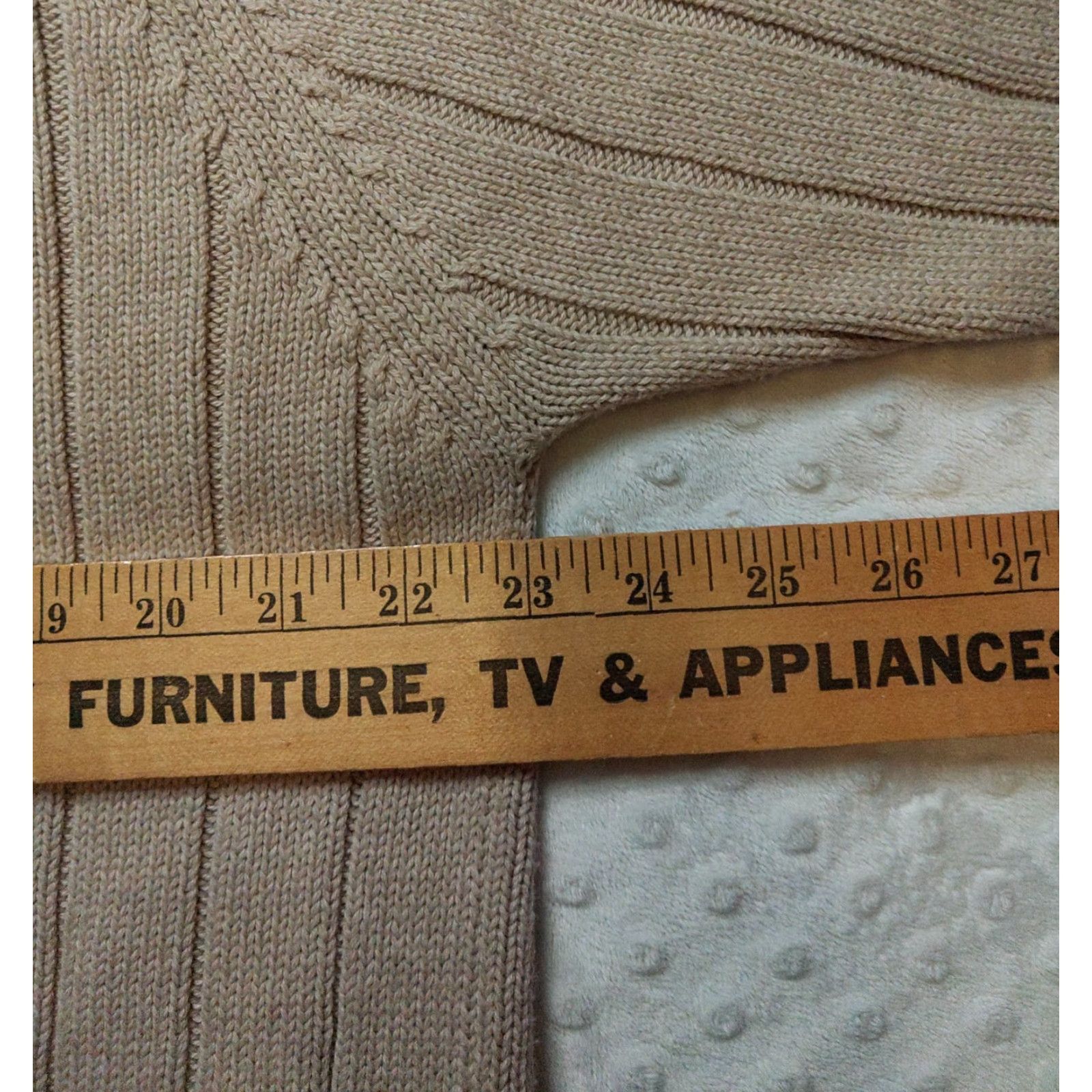 Eddie Bauer Eddie Bauer Crew Neck Sweater Mens 2XL Beige Cotton 100% Knit Pullover Long Sleeve Casual Business Travel 90s Classic Hipster Outdoor Preppy Size US XXL / EU 58 / 5 - 7 Thumbnail