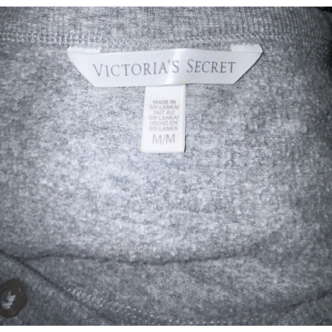 Victoria's Secret Victoria’s Secret Gray Sweatshirt Medium Size M / US 6-8 / IT 42-44 - 3 Thumbnail