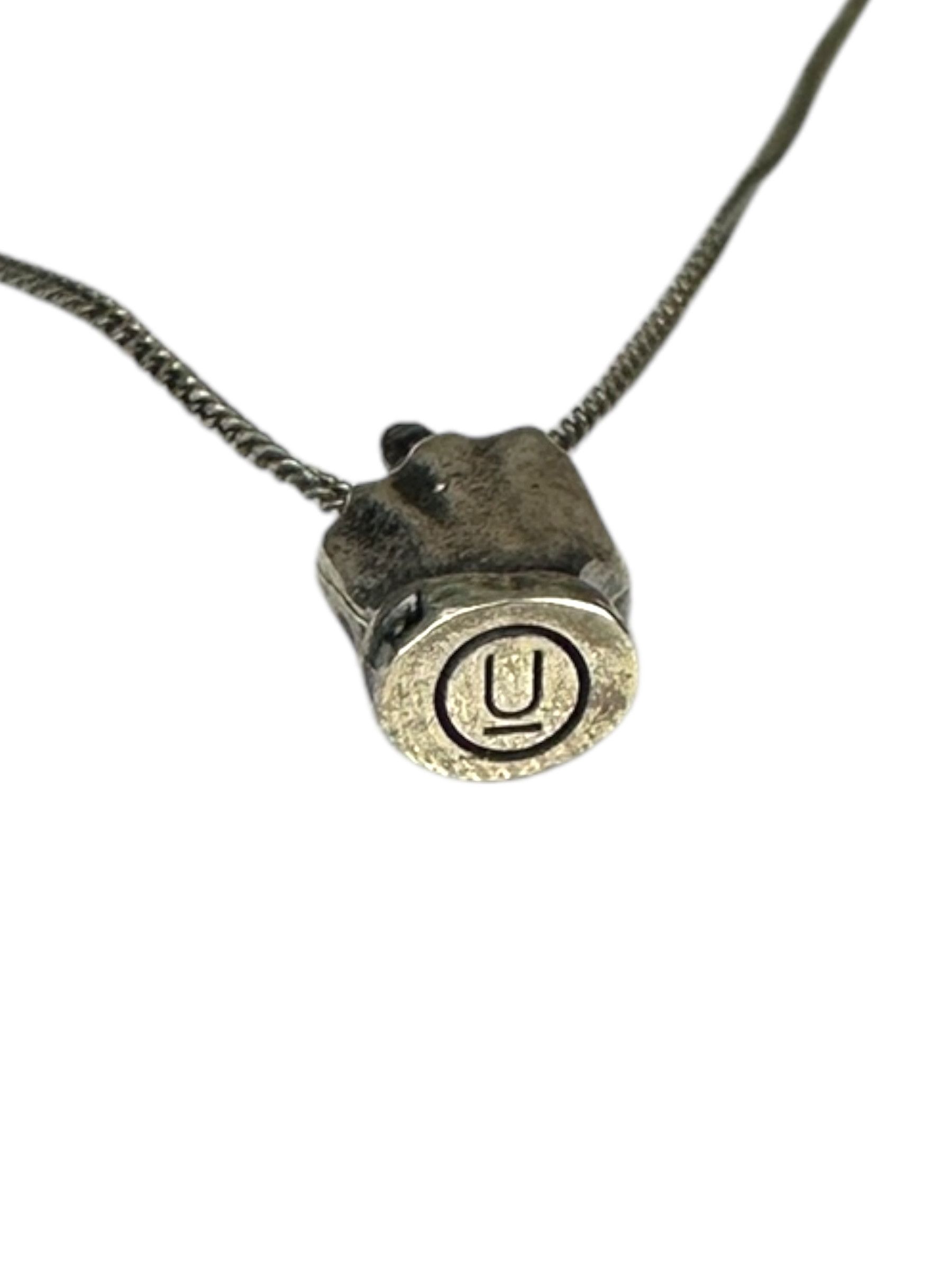 AW14 Undercover “Middle Finger” Fuck You Necklace