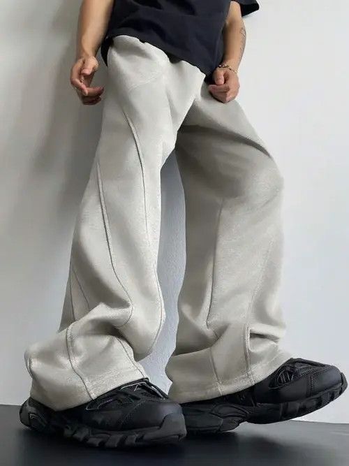 Japanese Brand Casual Loose fit Wide Y2k Sweatpants Size US 34 / EU 50 - 4 Thumbnail