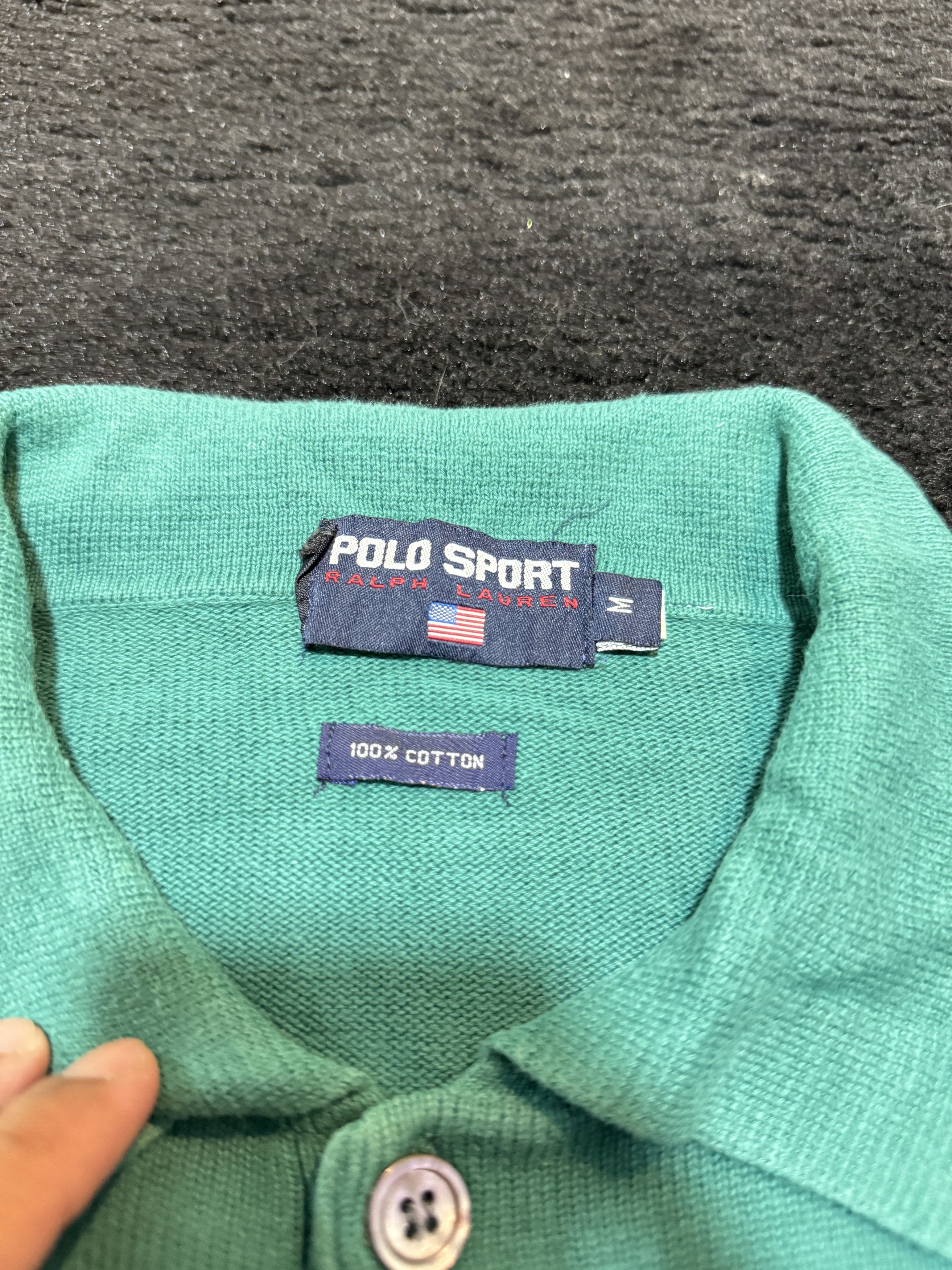Polo Ralph Lauren Vintage Polo Sport Ralph Lauren Knit Polos Size US M / EU 48-50 / 2 - 5 Thumbnail