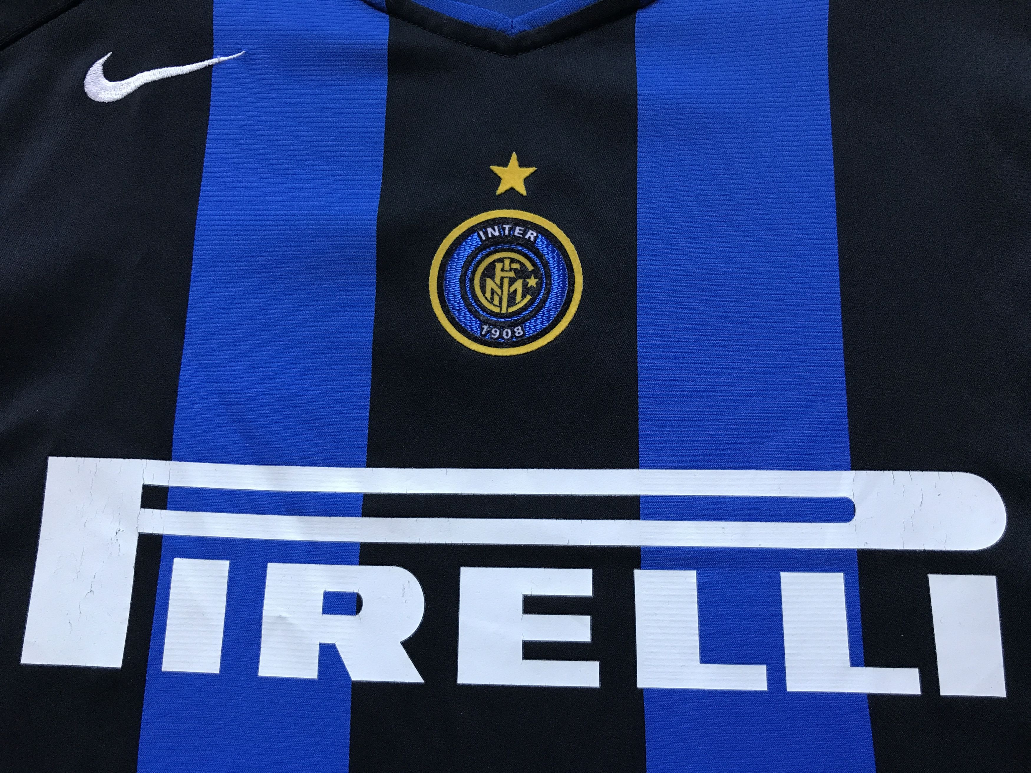 Nike Rare Nike Inter Milan Home Shirt 2004-2005 Size US L / EU 52-54 / 3 - 5 Thumbnail