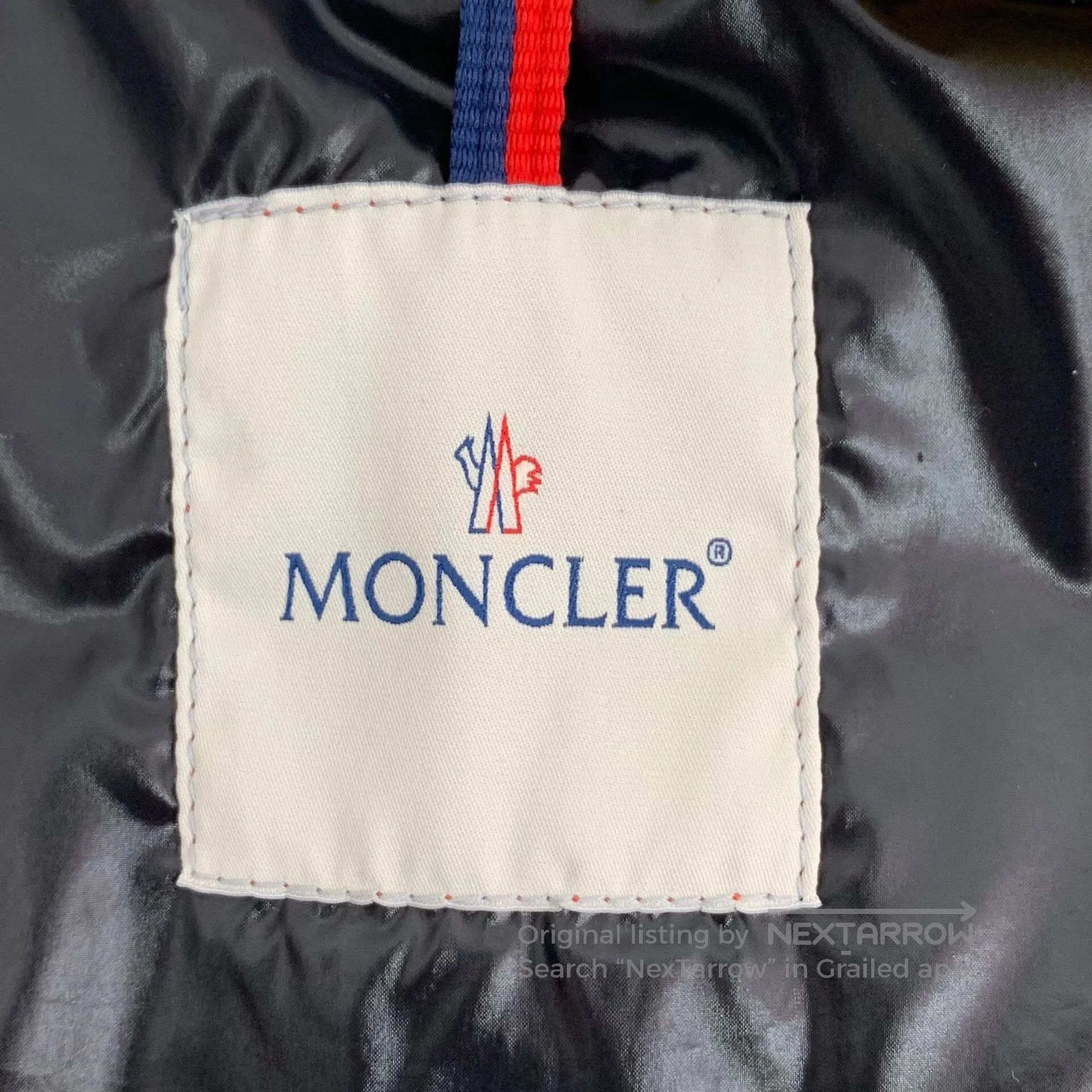 Moncler Moncler Tib Series Orange Logo Sleeveless Down Vest. Size US M / EU 48-50 / 2 - 6 Thumbnail