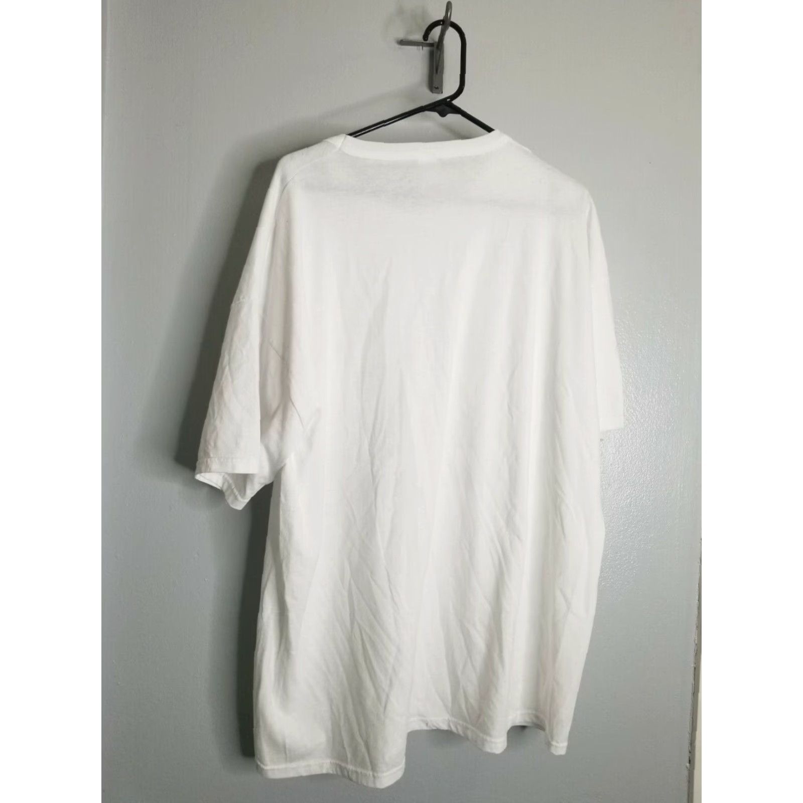 Russell Athletic VINTAGE Russell Athletic 1990s Psychadelic South Carolina Sunflower Graphic T-Shirt XXL White Womens Size XXL / US 16-18 / IT 52-54 - 2 Thumbnail
