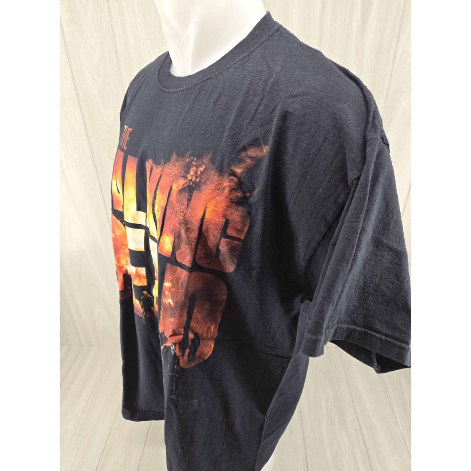 Fruit Of The Loom VINTAGE THE WALKING DEAD AMC 2013 BLACK T-SHIRT SIZE 2XL Mens T-Shirt Short Sleeve 2XL Black Walking Dead AMC 2013 Size US XXL / EU 58 / 5 - 5 Thumbnail