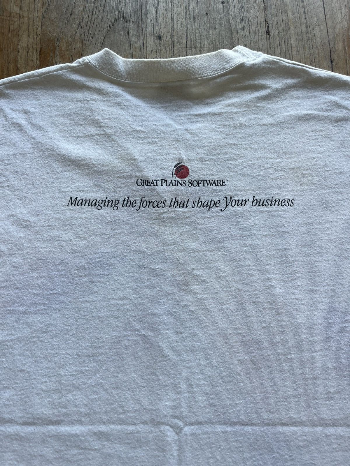 Vintage Vintage Great Plains DYNAMICS Software Company 90’s Tshirt Size US XL / EU 56 / 4 - 8 Thumbnail