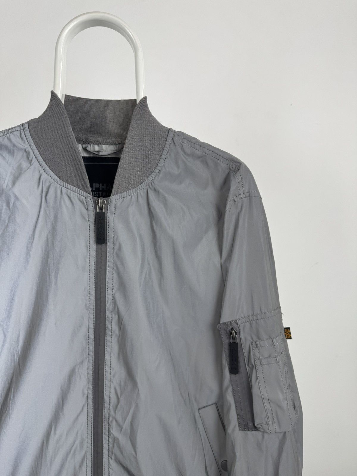 Alpha Industries Alpha Industries Reflective Bomber Jacket Size US L / EU 52-54 / 3 - 3 Thumbnail