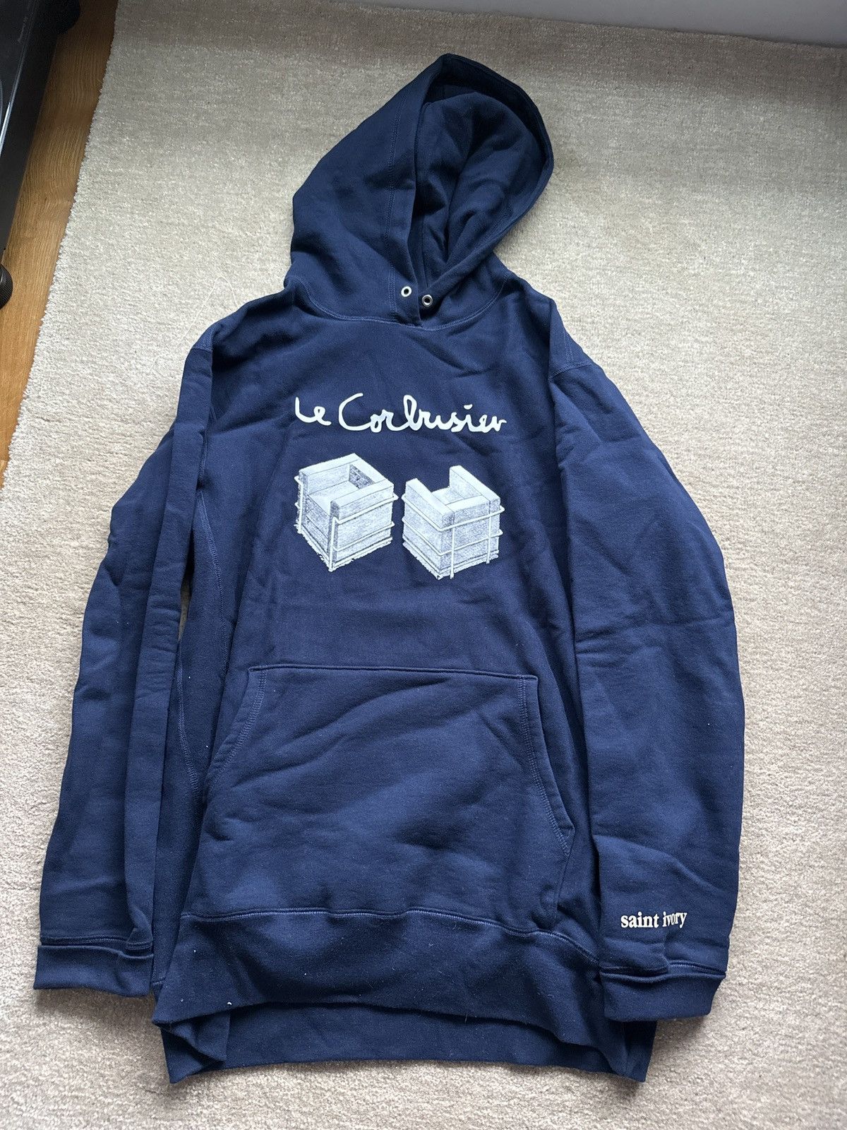 Other Saint Ivory Le Corbusier hoodie Size US XL / EU 56 / 4 - 1 Thumbnail
