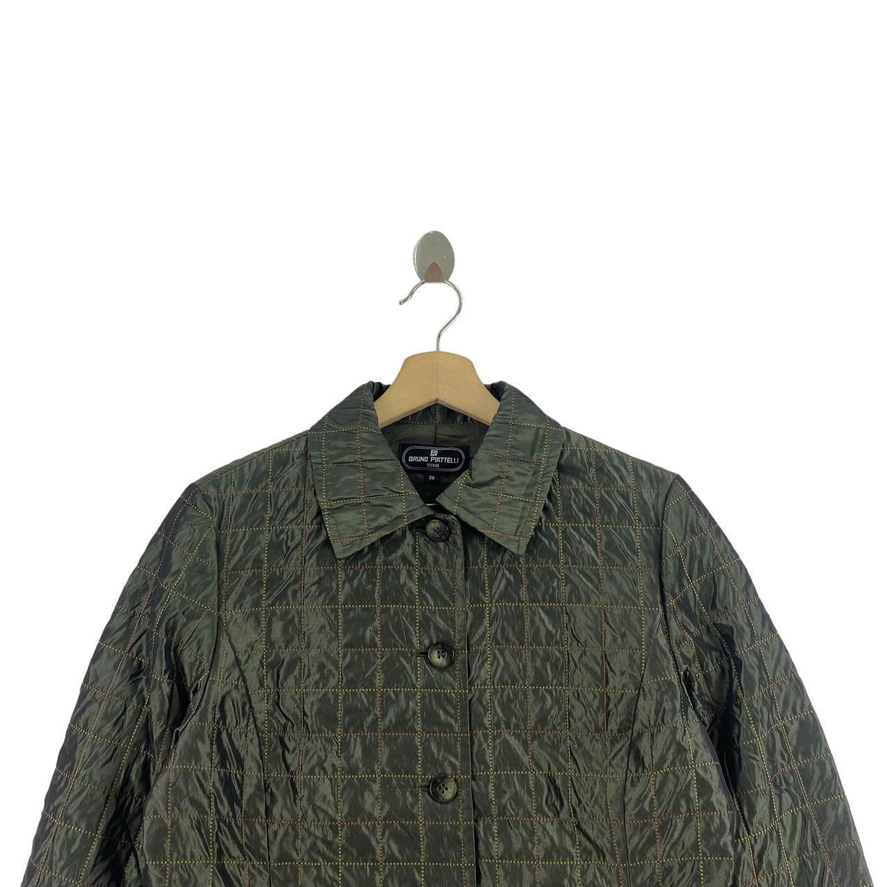 Bruno Piattelli Vintage BRUNO PIATTELLI ROMA Quilted Cardigan Coat Jacket Size M / US 6-8 / IT 42-44 - 3 Thumbnail