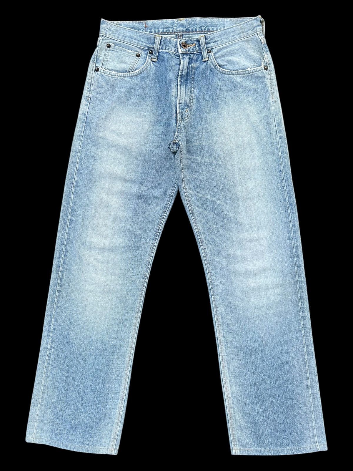 Kapital Vintage Edwin 505ZX Selvedge Distressed Faded Denim Jeans Size US 30 / EU 46 - 1 Thumbnail