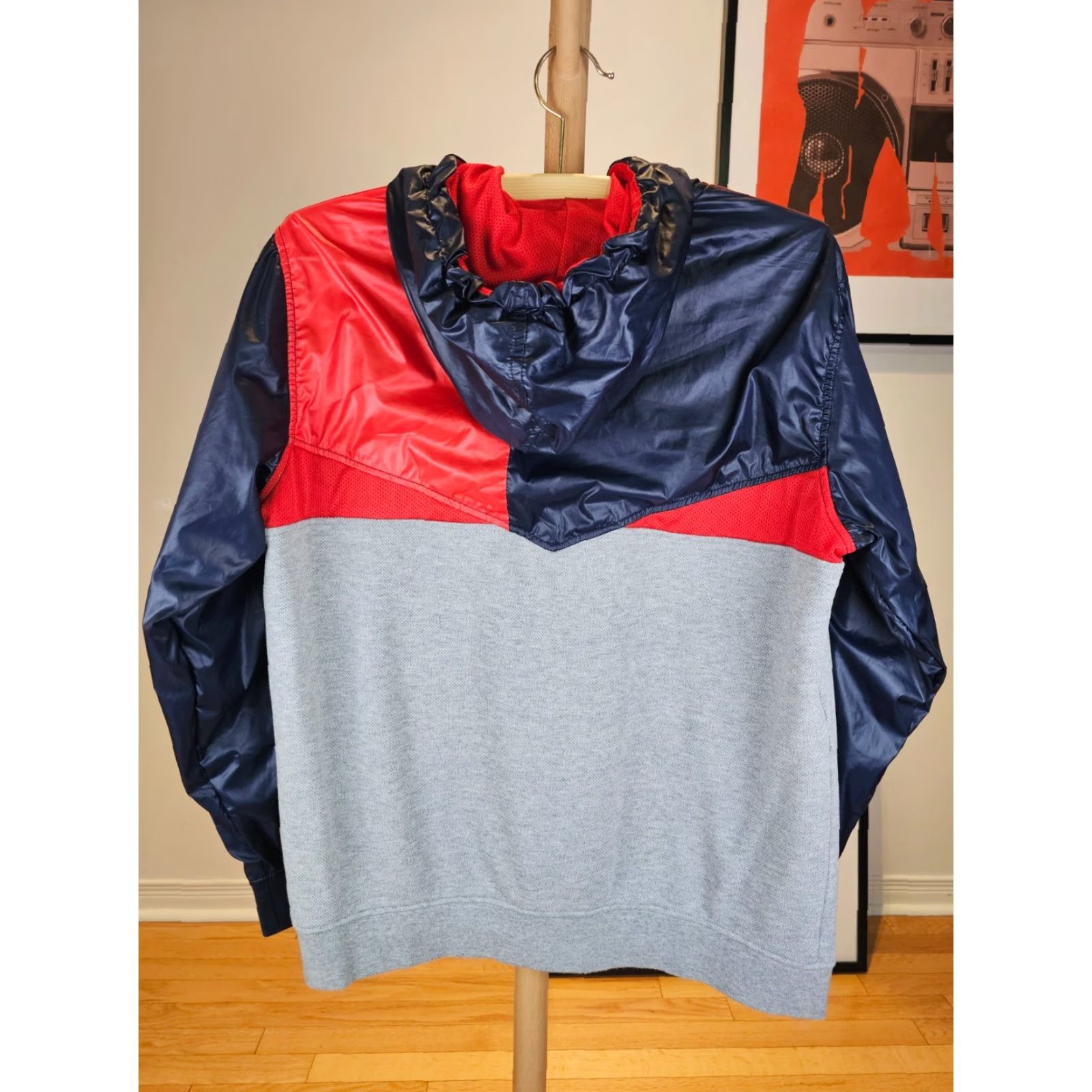 Adidas VINTAGE ADIDAS ORIGINAL TREFOIL ZIP UP HOODIE Mens L Blue Front Zip Full Zip 90s 2000s Size US L / EU 52-54 / 3 - 8 Thumbnail