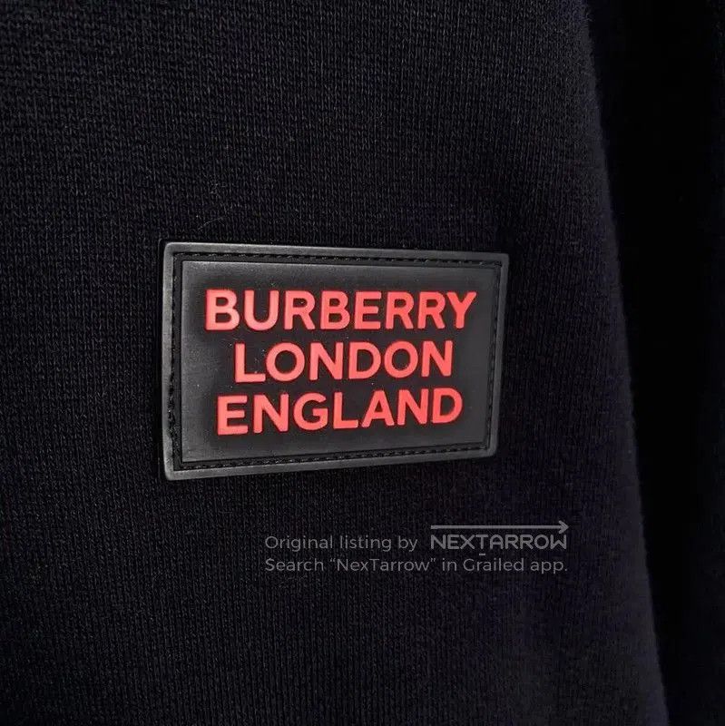 Burberry Burberry Black Cotton Men's Sweatshirt. Size US L / EU 52-54 / 3 - 5 Thumbnail
