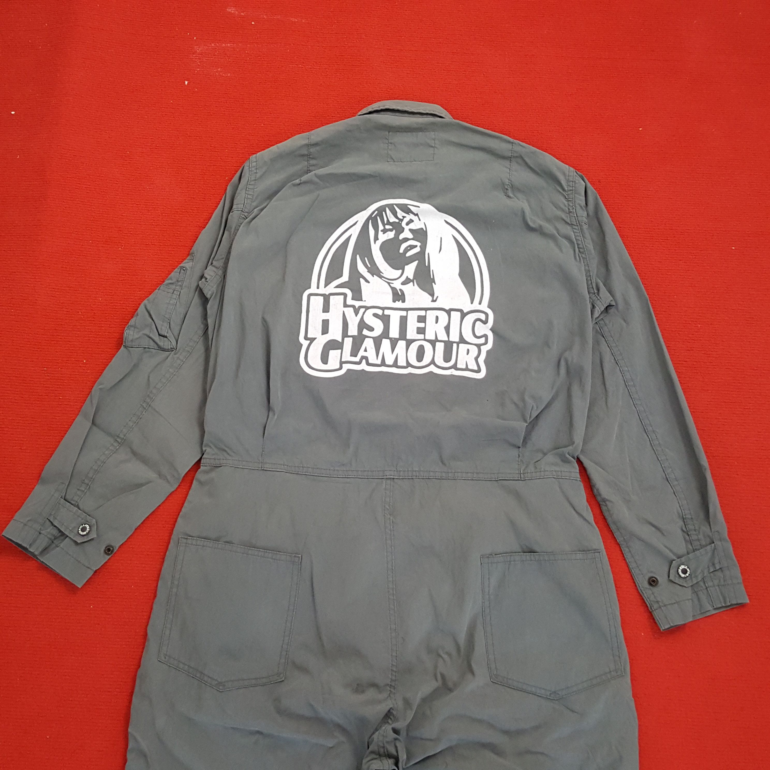 Hysteric Glamour × Japanese Brand × Vintage Hysteric Glamour Japanese Brand Custom Art Coverall Jacket Size US M / EU 48-50 / 2 - 3 Thumbnail