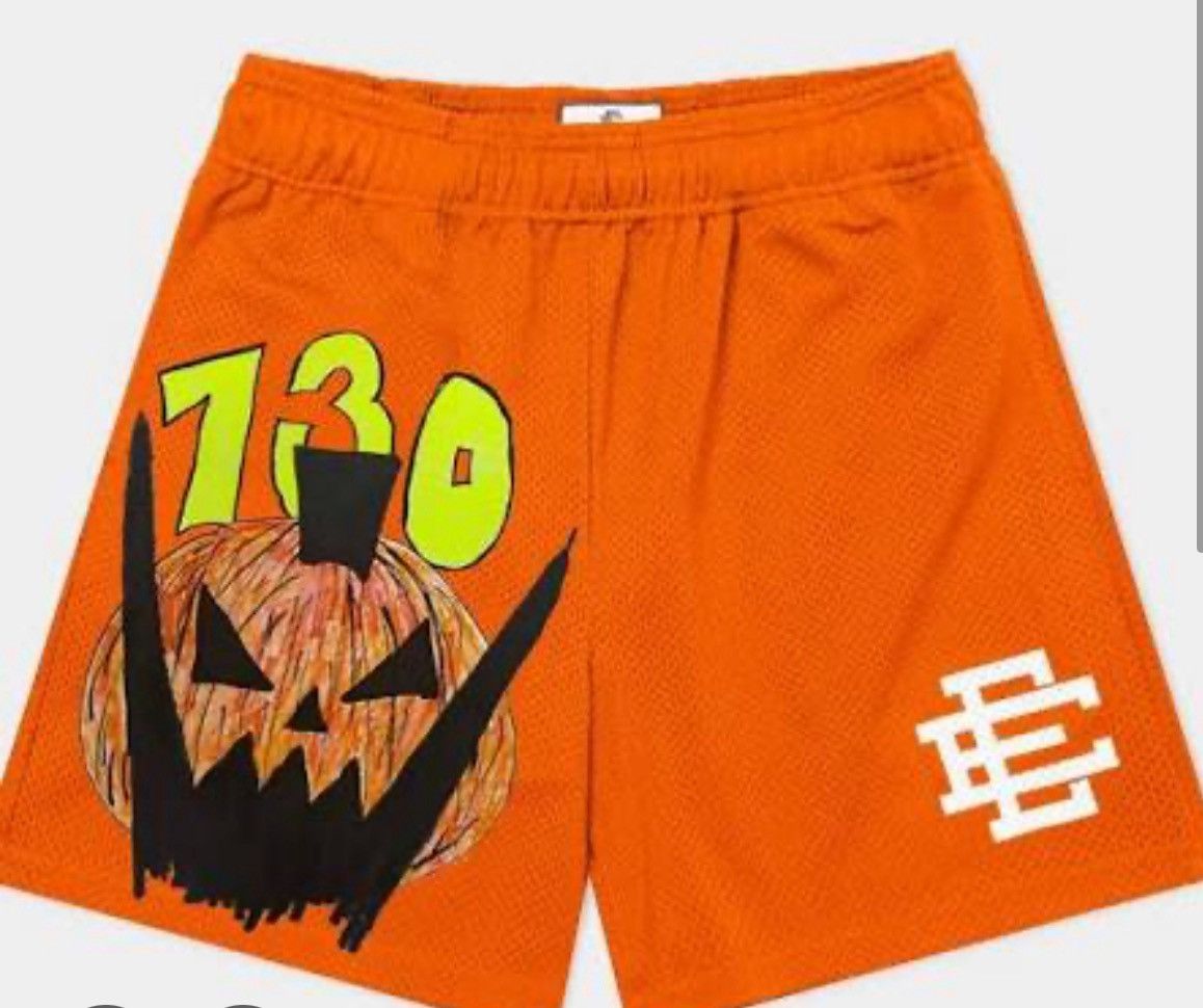 Asspizza × Eric Emanuel Eric Emanuel Asspizza Orange Halloween shorts medium Size US 30 / EU 46 - 1 Thumbnail