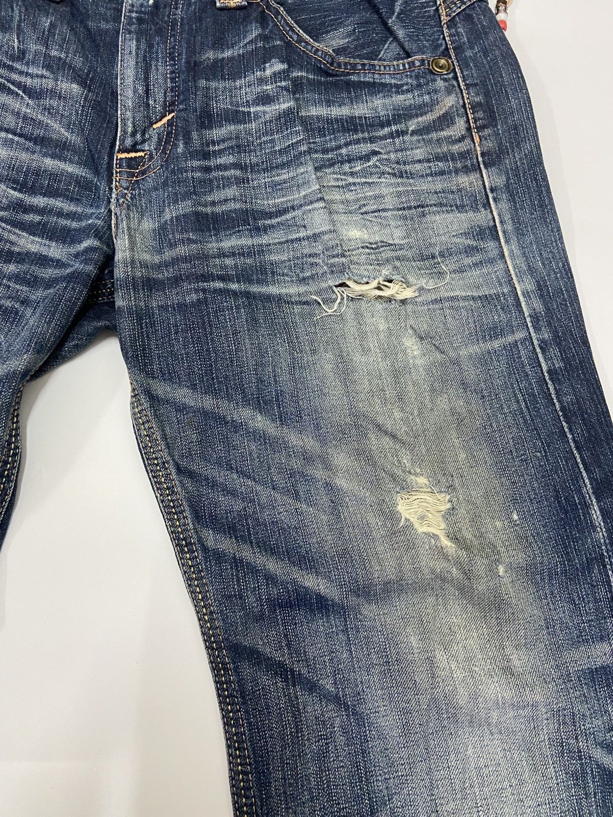 Edwin Edwin Exclusive Vintage Distressed JEANS Size US 32 / EU 48 - 5 Thumbnail