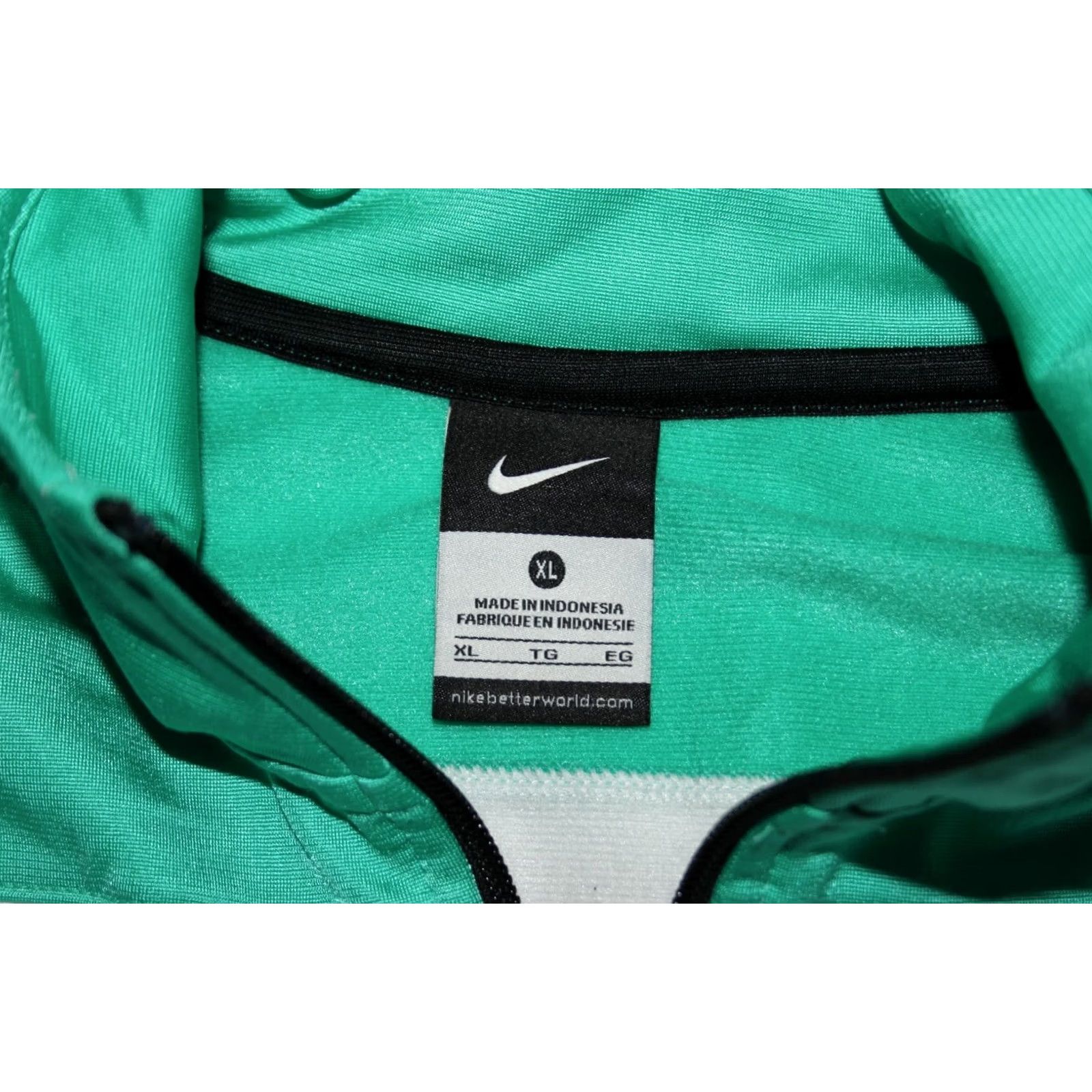 Nike Nike Women's Track Jacket XL White Green Size XL / US 12-14 / IT 48-50 - 6 Thumbnail