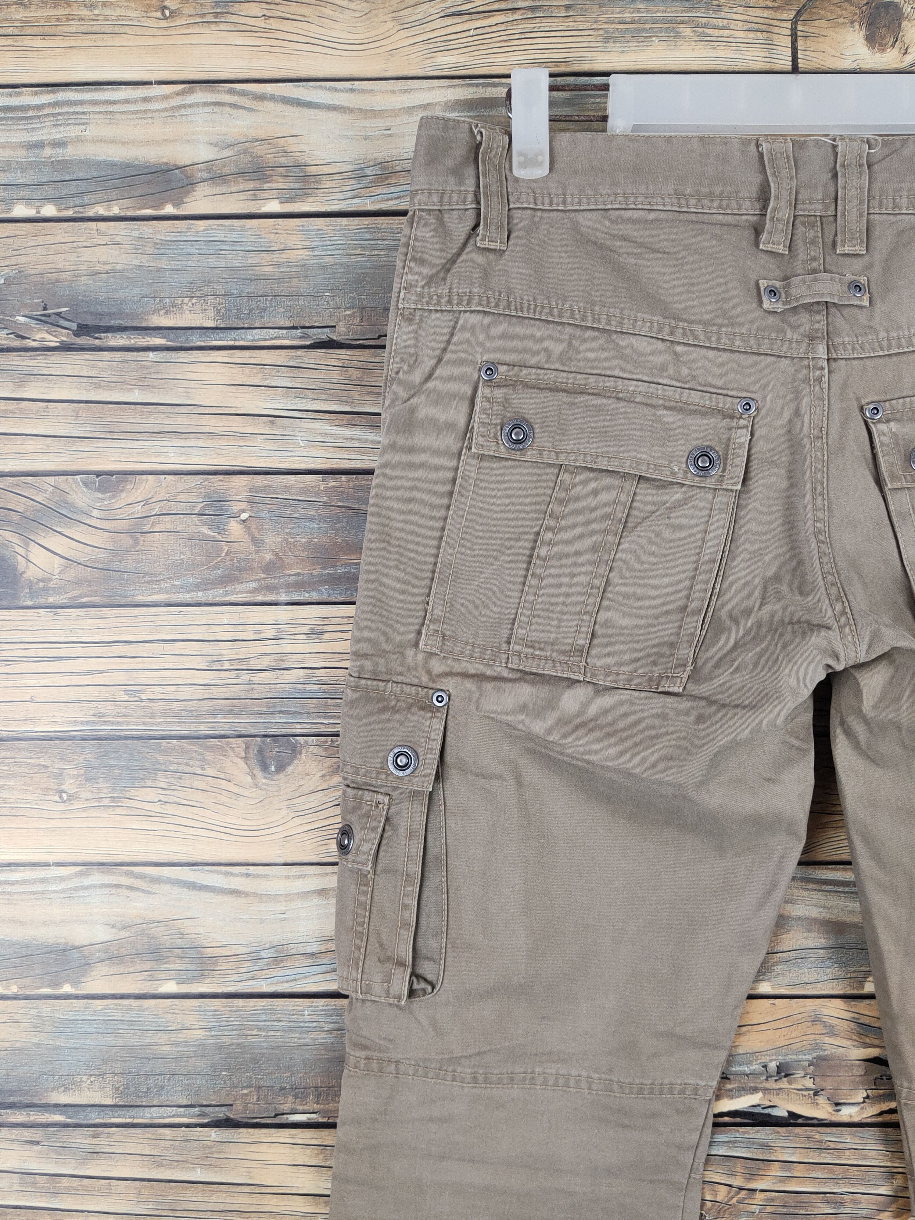 In The Attic DL In The Attic Multipocket Tactical Cargo Pants #W1048 Size US 31 - 8 Thumbnail