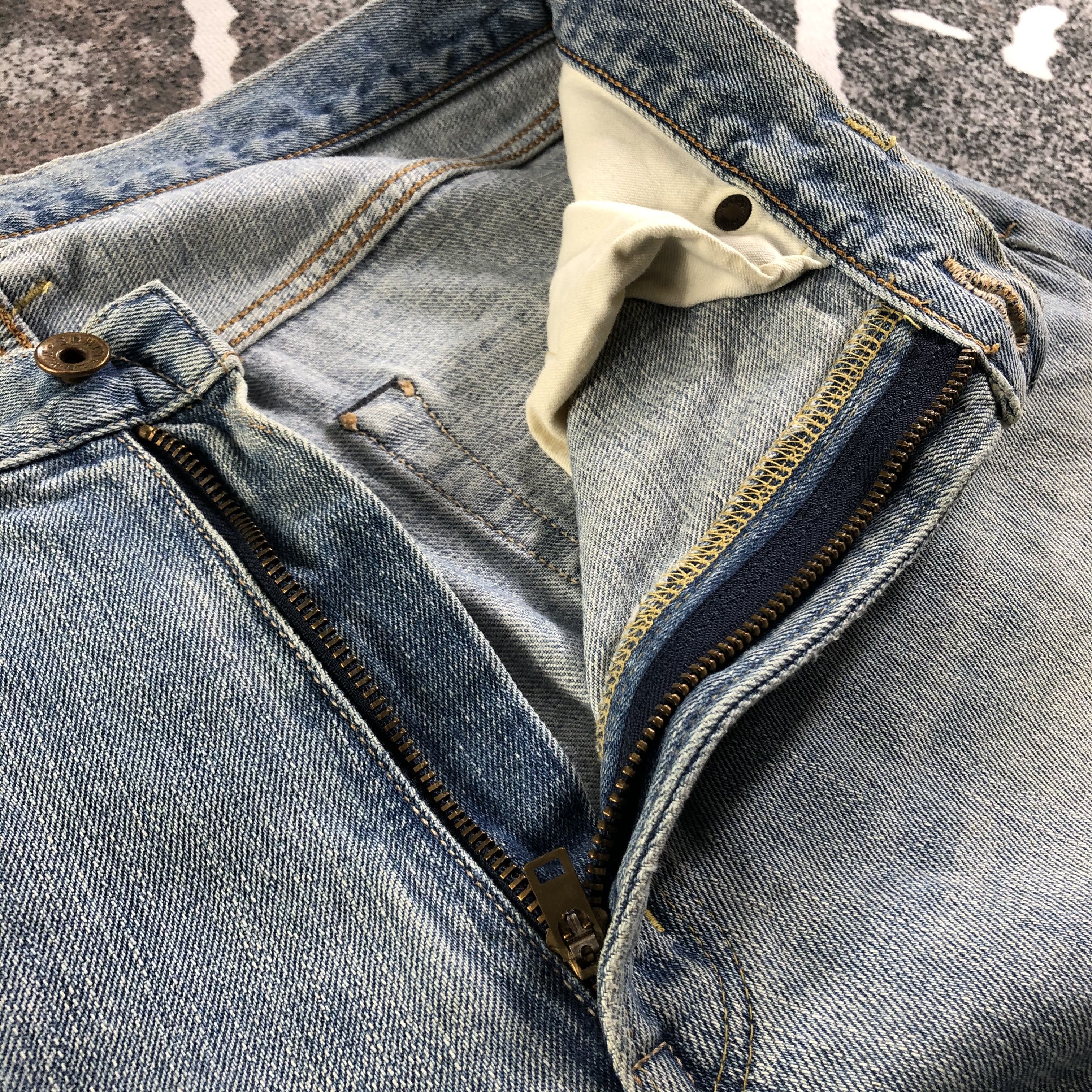 Edwin Edwin 505 Selvedge Jeans Redline Denim KJ2250 Size US 32 / EU 48 - 8 Thumbnail