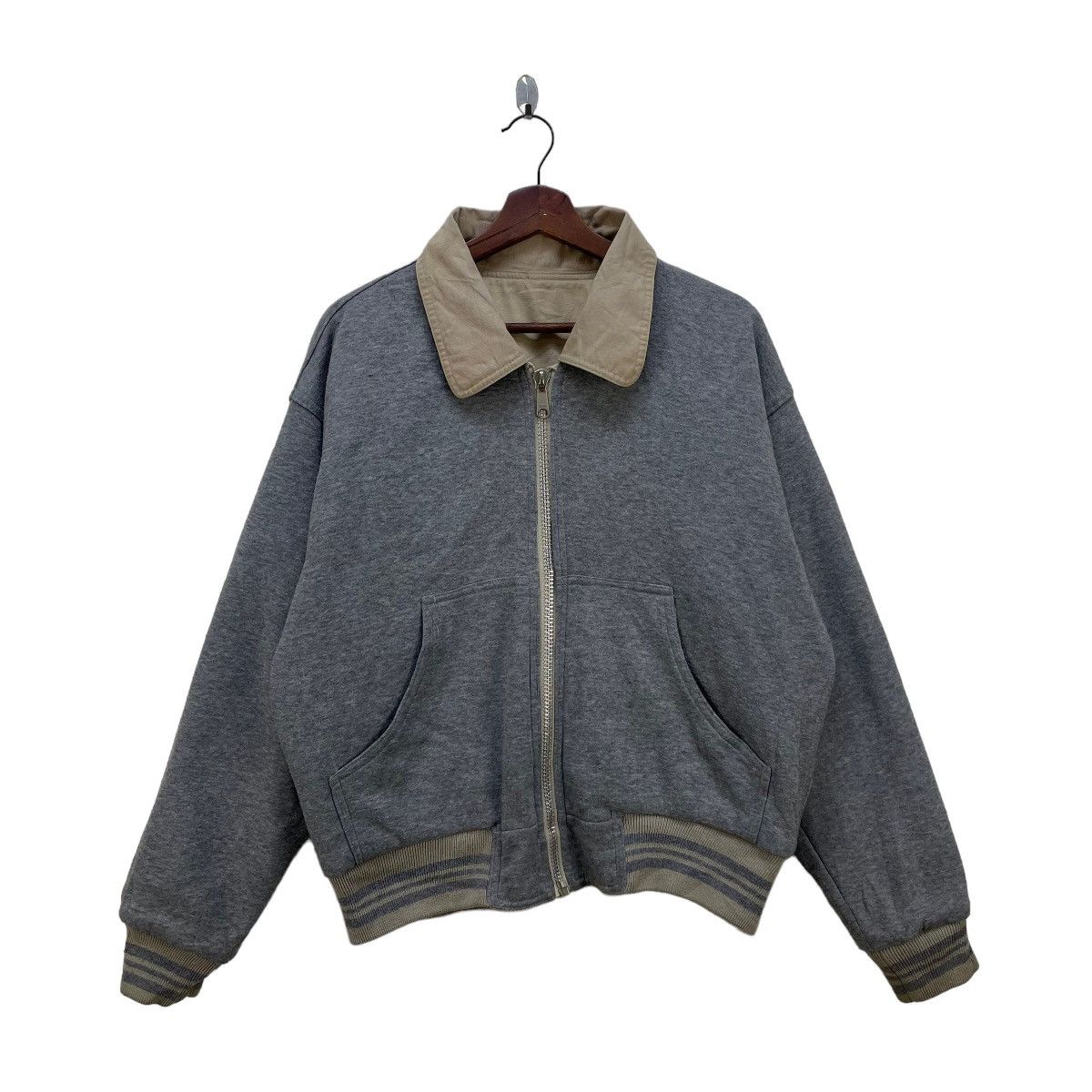 Japanese Brand Bomber Reversible Jacket Rock Time Size US M / EU 48-50 / 2 - 7 Thumbnail