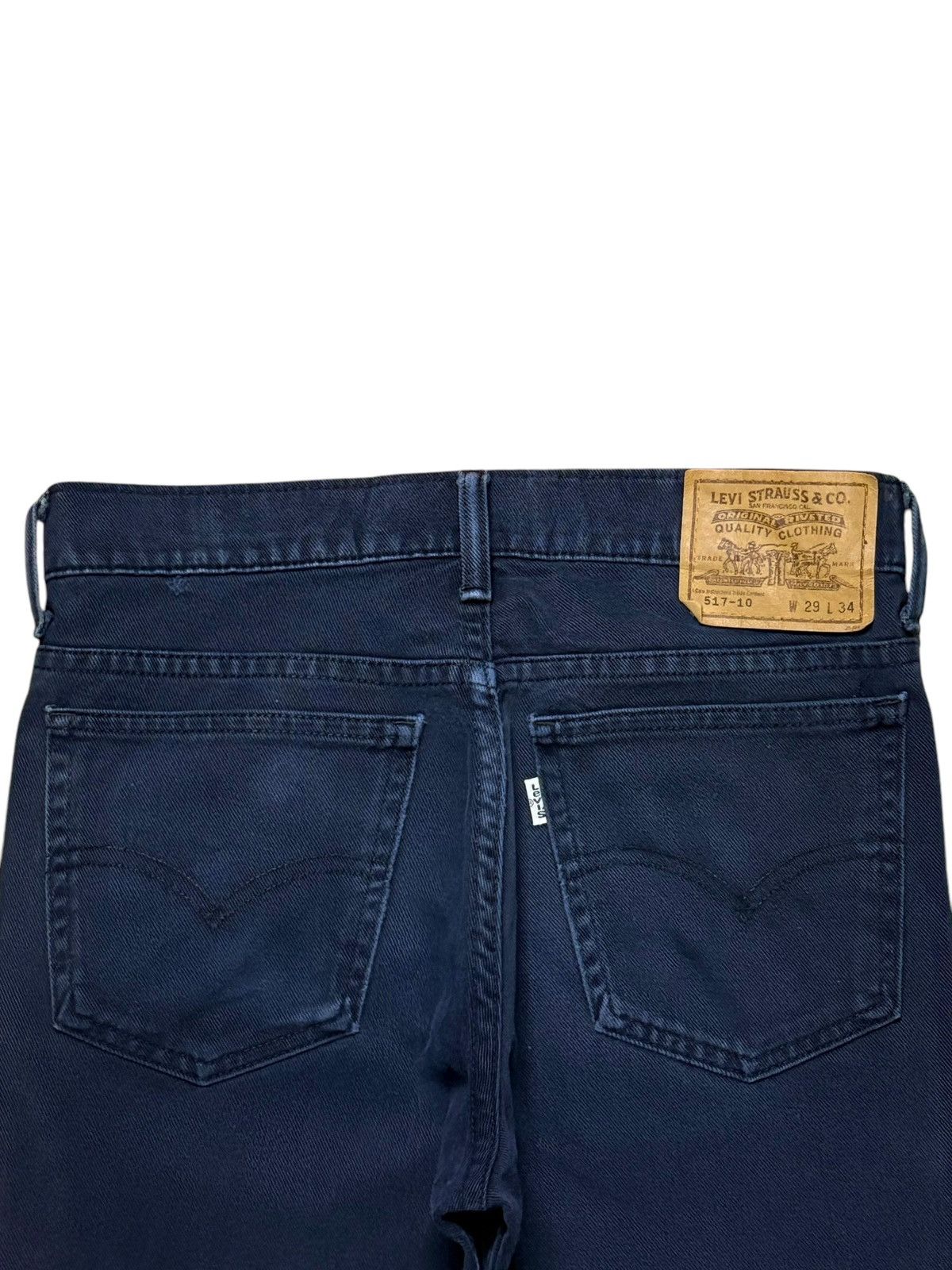 Levi's Vintage 90s Levis 517 Japan Blue Wash Bootcut Jeans Size US 28 / EU 44 - 8 Thumbnail