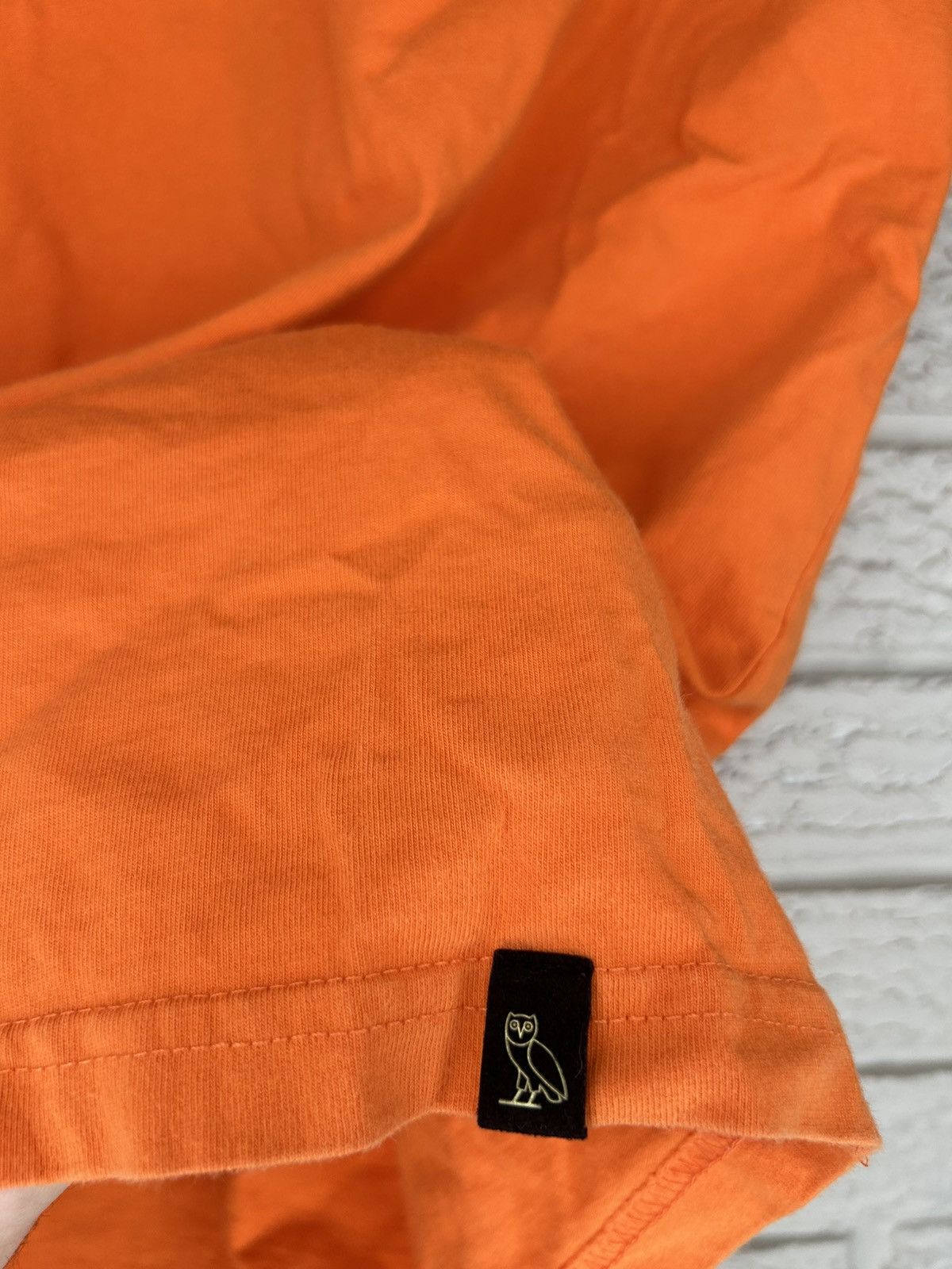 October's Very Own OVO Owl Logo Orange T Shirt Size US M / EU 48-50 / 2 - 3 Thumbnail