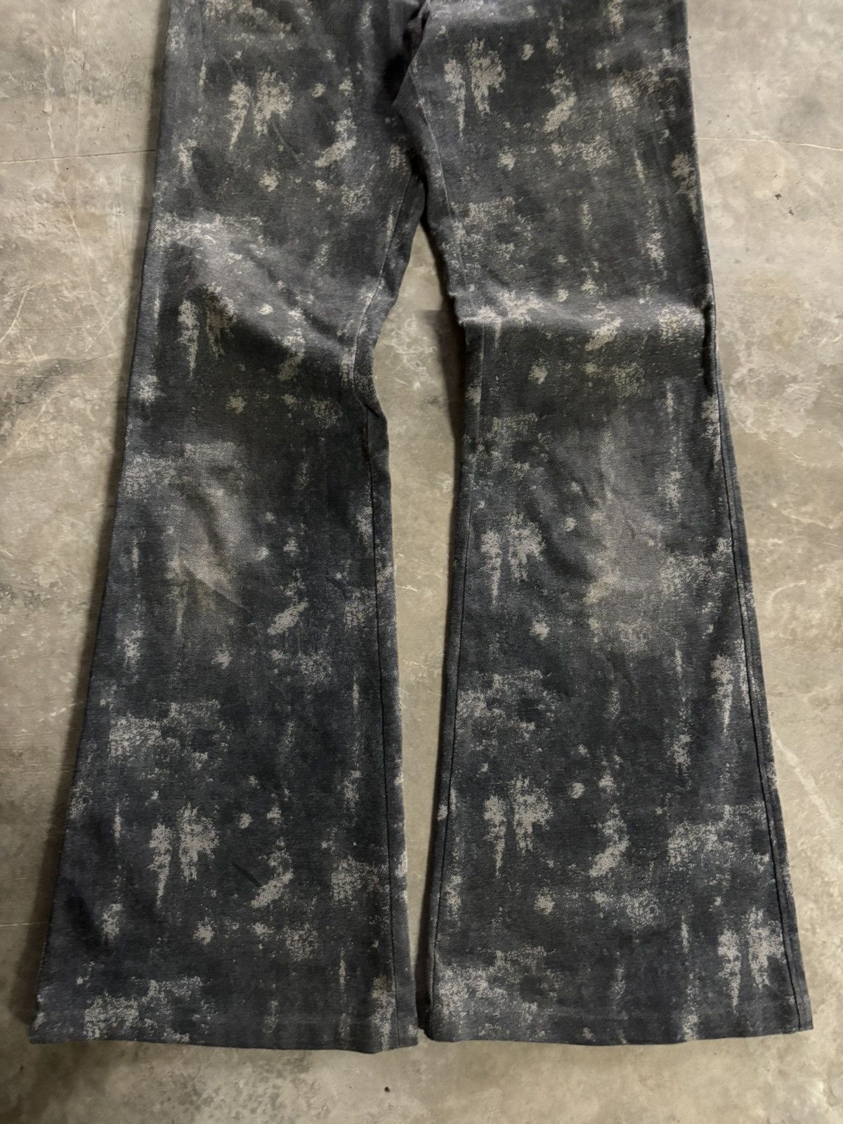 Tornado Mart TORNADO MART super flare japanese denim sick design punk Size US 29 - 14 Thumbnail
