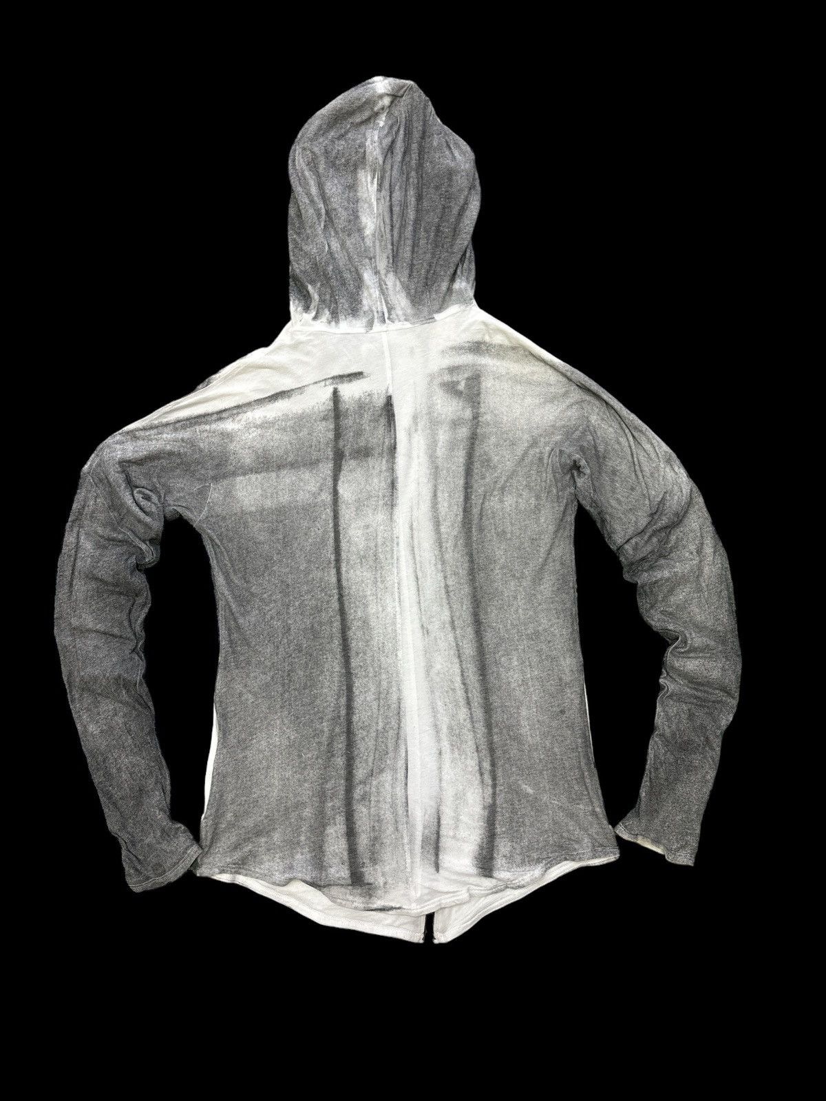 Helmut Lang HELMUT LANG SQUEE-GEE PRINT LIGHT WEIGHT HOODIE ZIPPER Size US XS / EU 42 / 0 - 2 Thumbnail